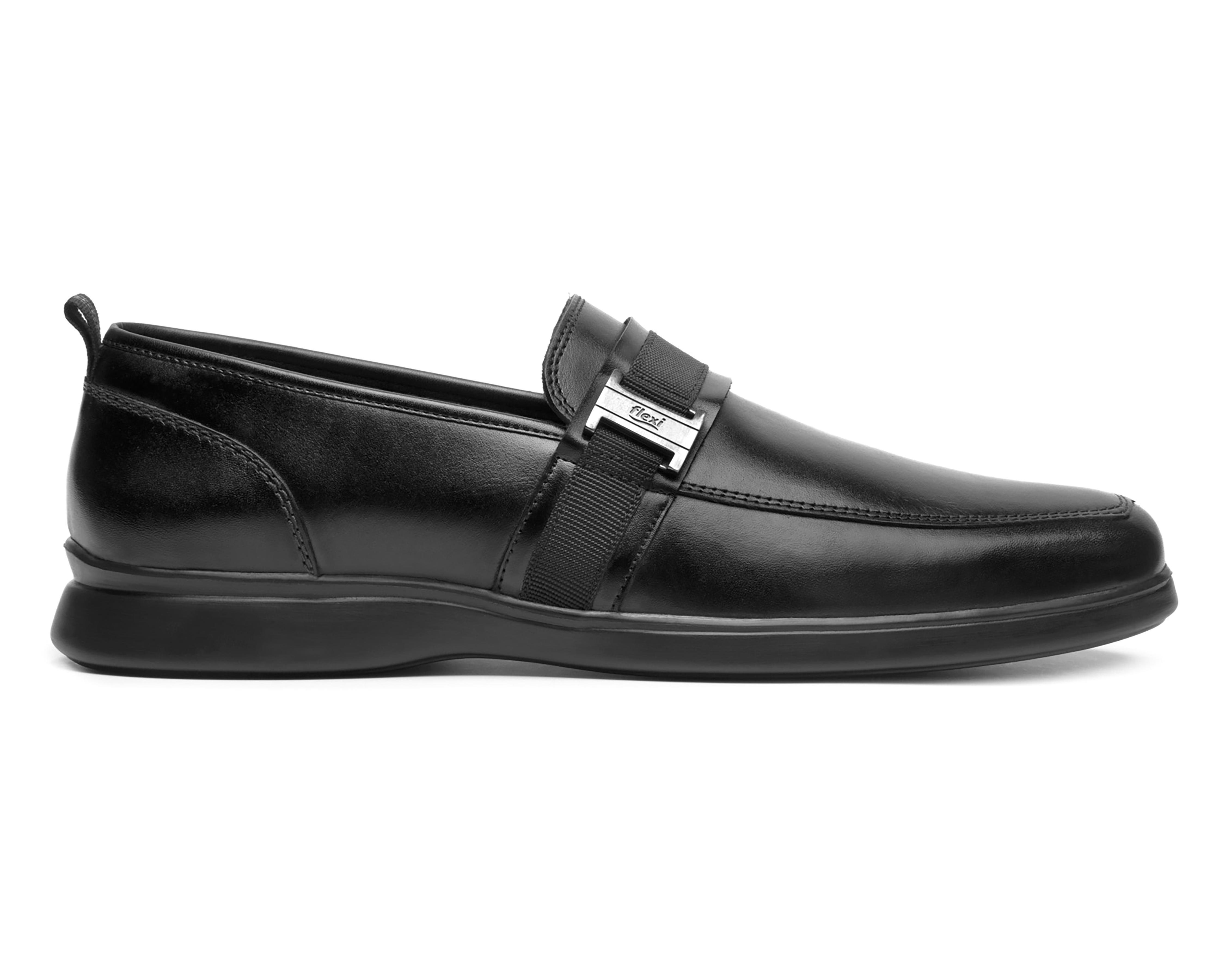 Foto 4 | Zapatos de Vestir Flexi de Piel para Hombre