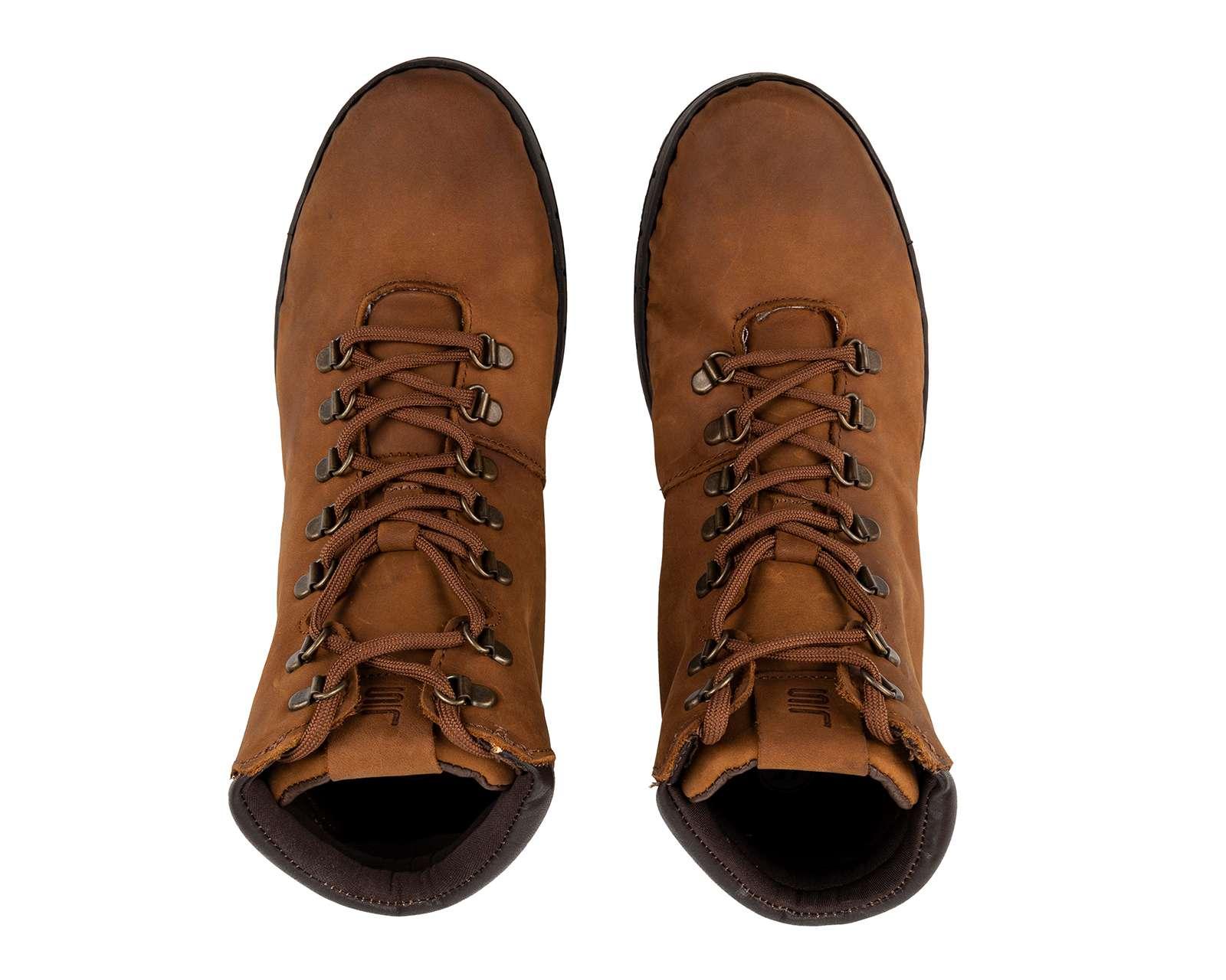 Foto 3 | Botas Outdoor Lobo Solo de Piel para Hombre