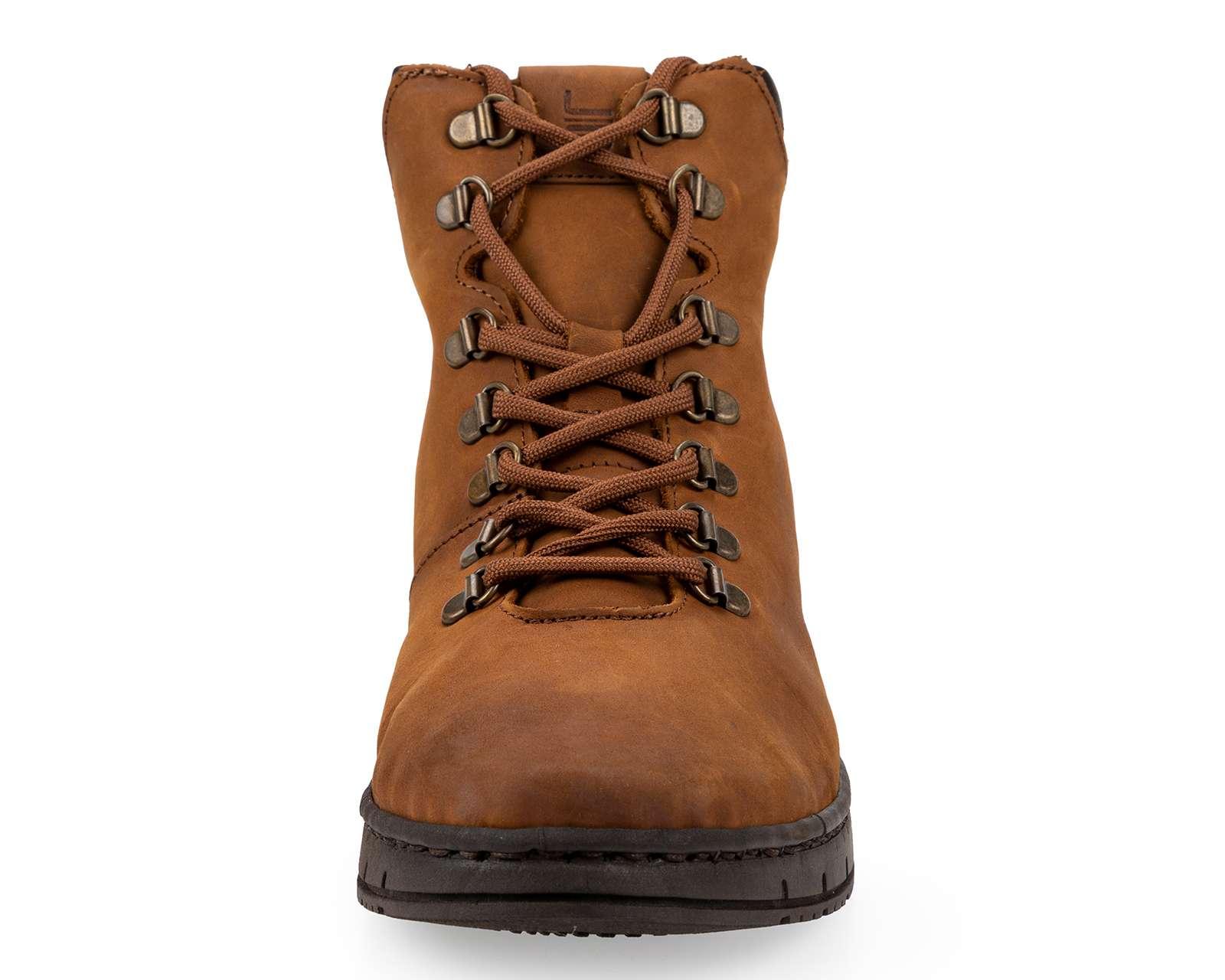 Foto 6 pulgar | Botas Outdoor Lobo Solo de Piel para Hombre