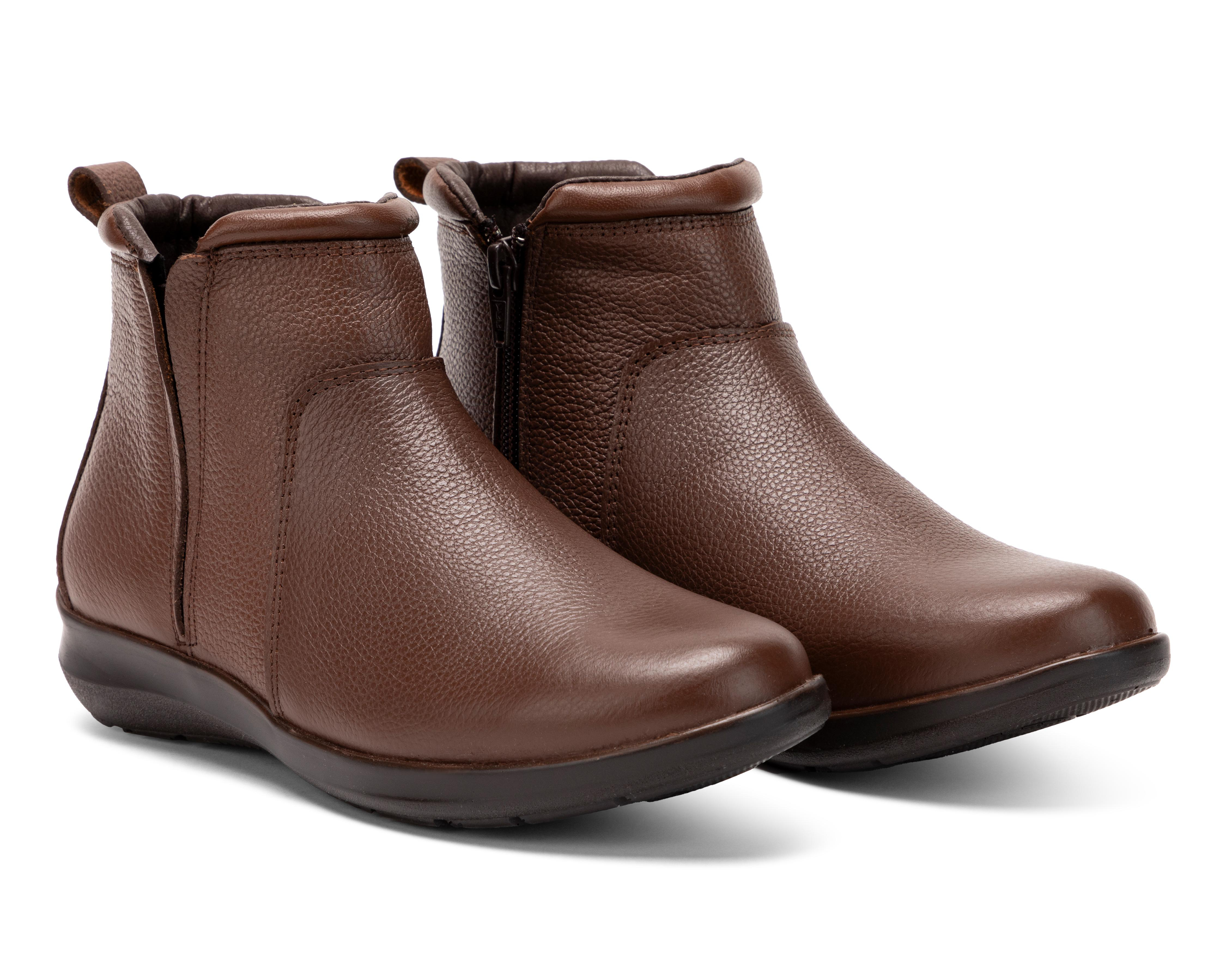 Foto 1 | Botas Casuales Sensipie de Piel para Mujer