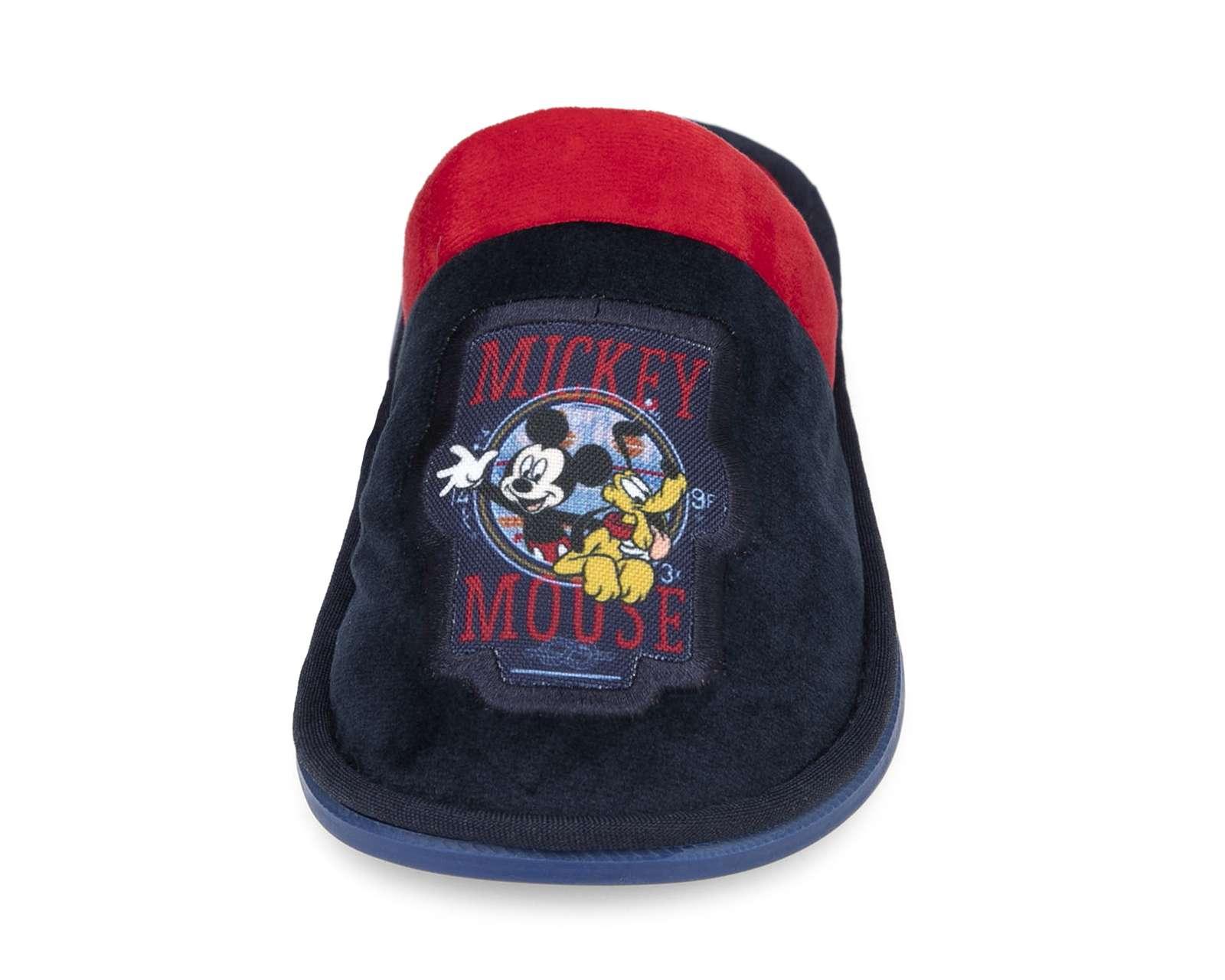 Foto 6 pulgar | Pantuflas Disney Mickey Mouse