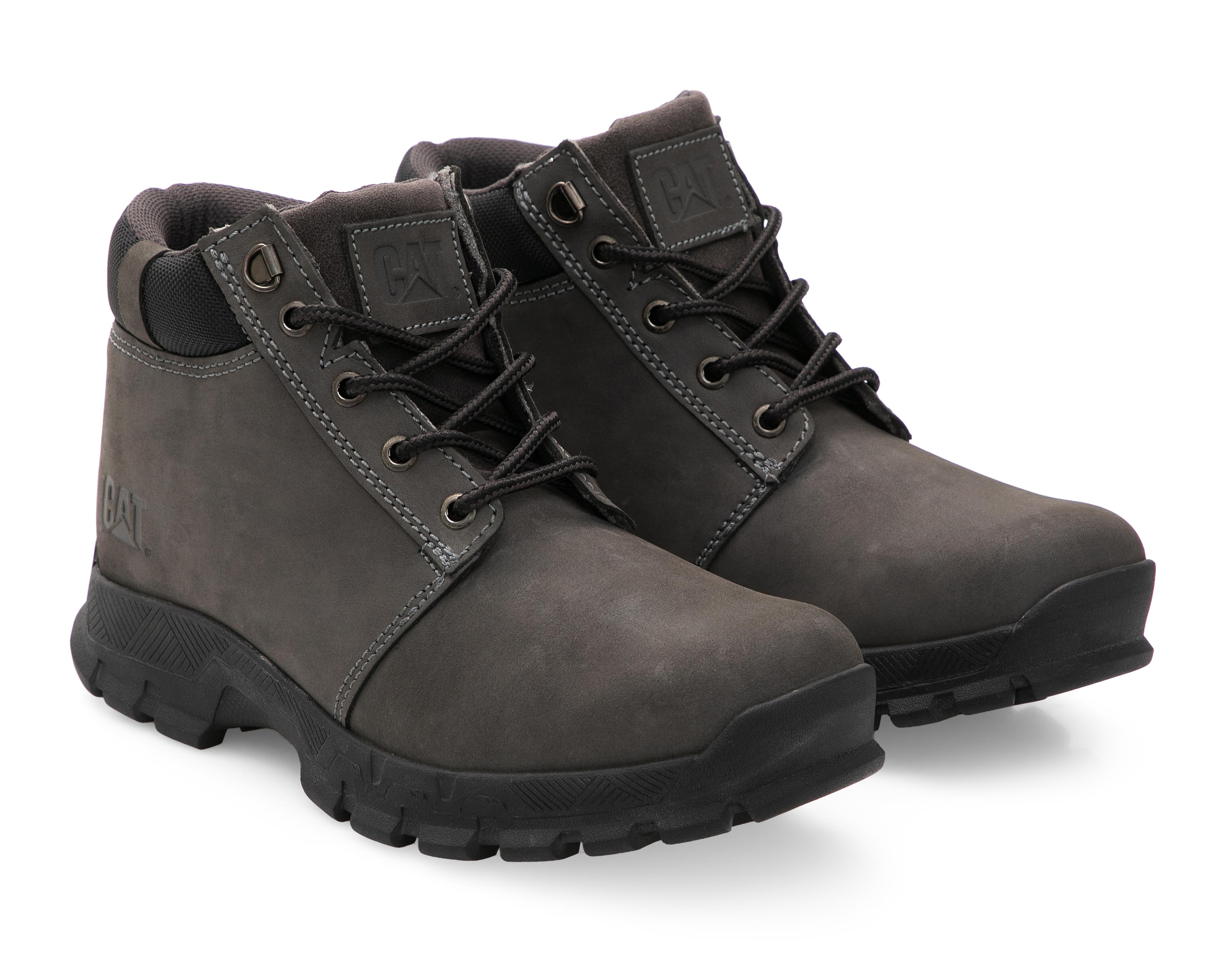 Botas de Trabajo CAT de Piel para Hombre