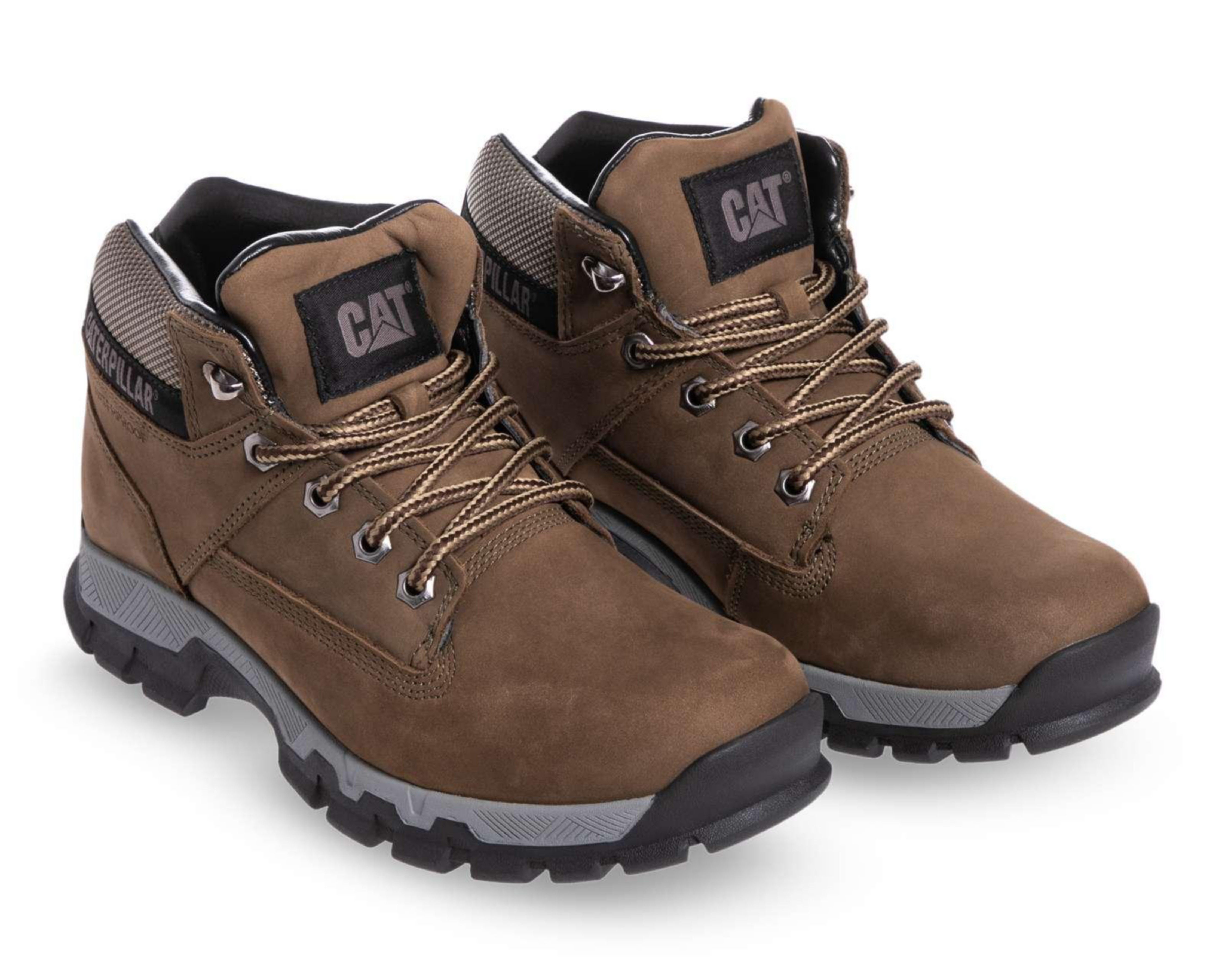 Botas de Trabajo CAT de Piel para Hombre