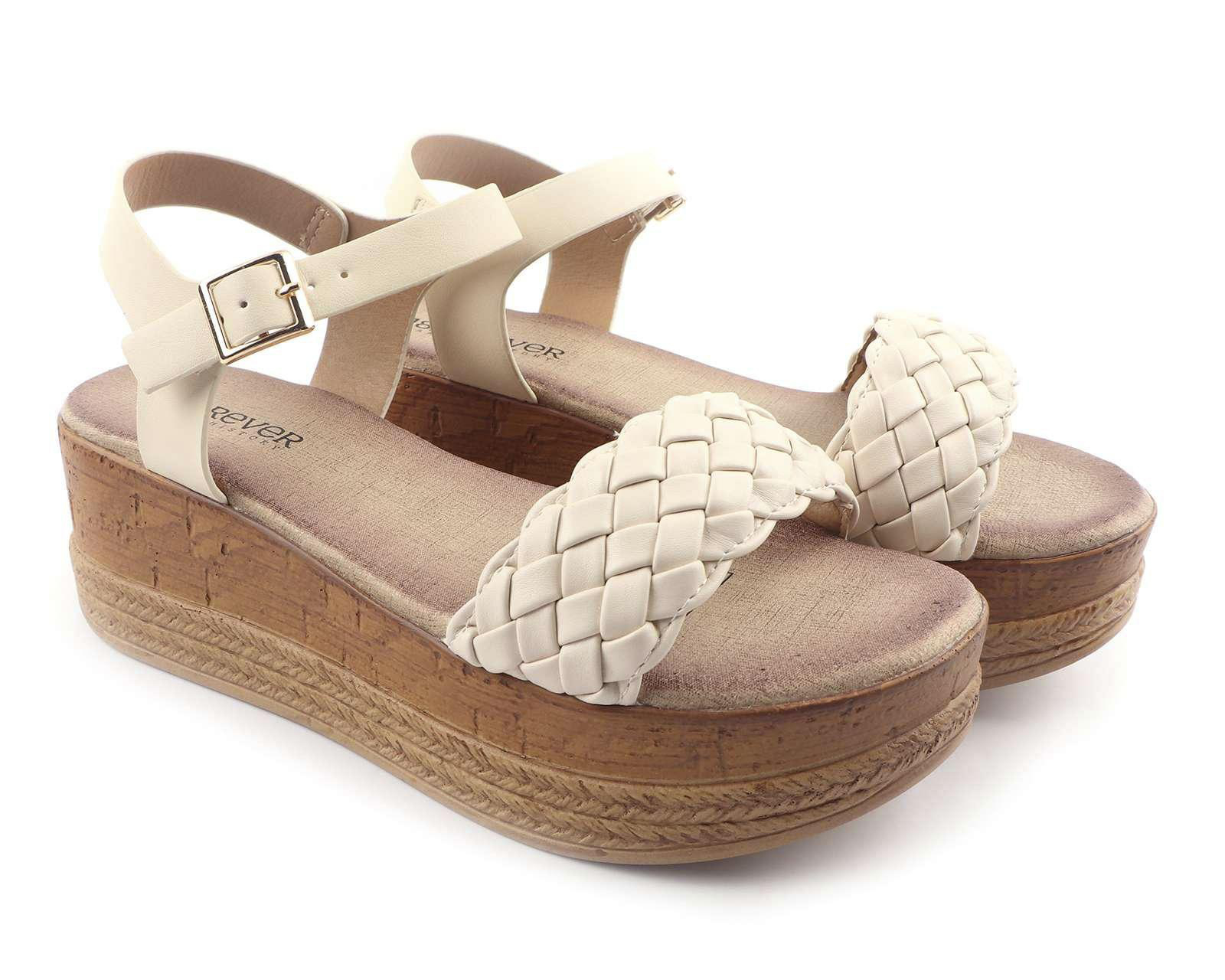 Foto 2 pulgar | Sandalias Casuales 18 Forever para Mujer