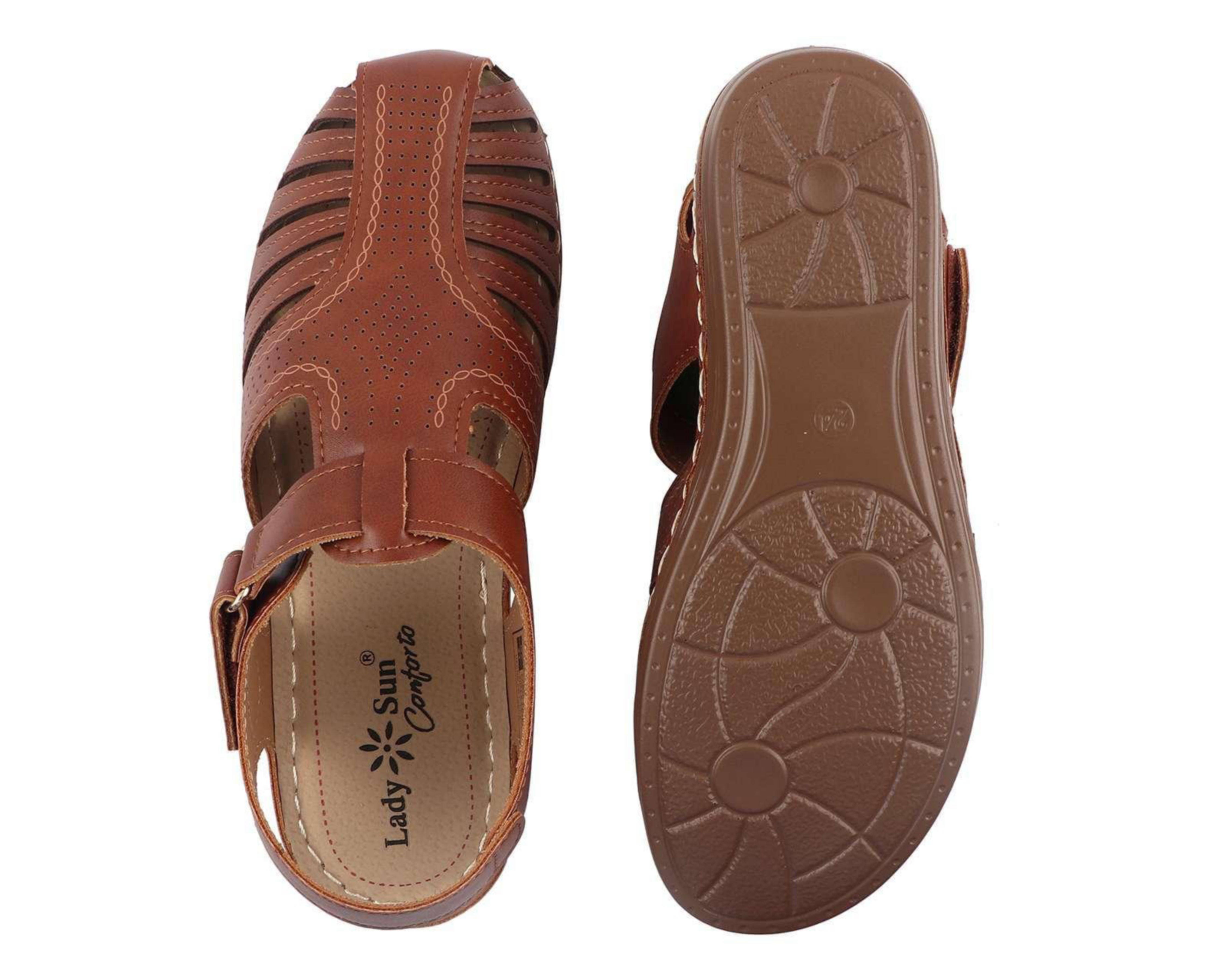 Foto 3 pulgar | Sandalias Lady Sun Conforto para Mujer