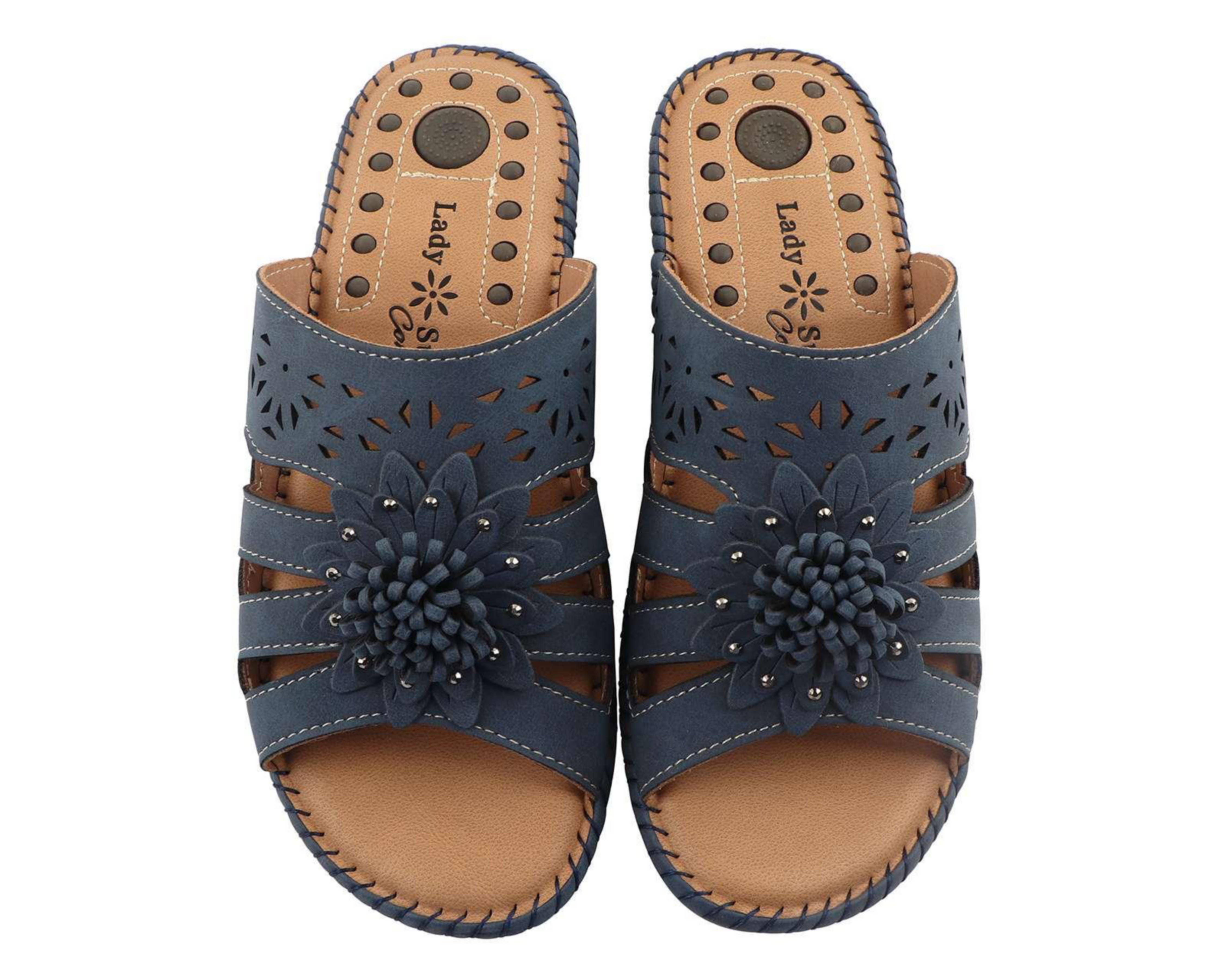 Foto 4 pulgar | Sandalias Lady Sun Conforto para Mujer