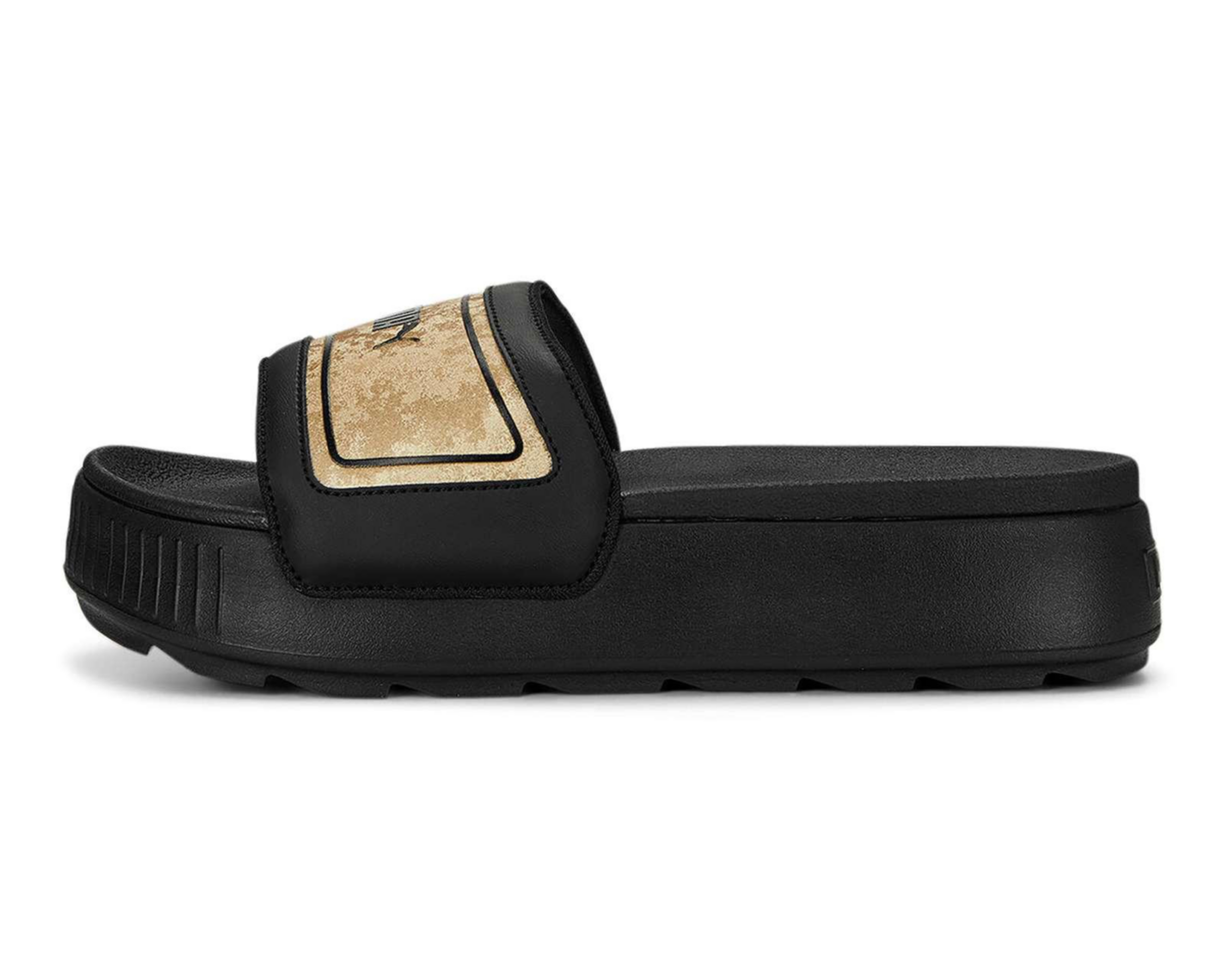 Foto 4 pulgar | Sandalias Puma Karmen Slide Space Metallics para Mujer