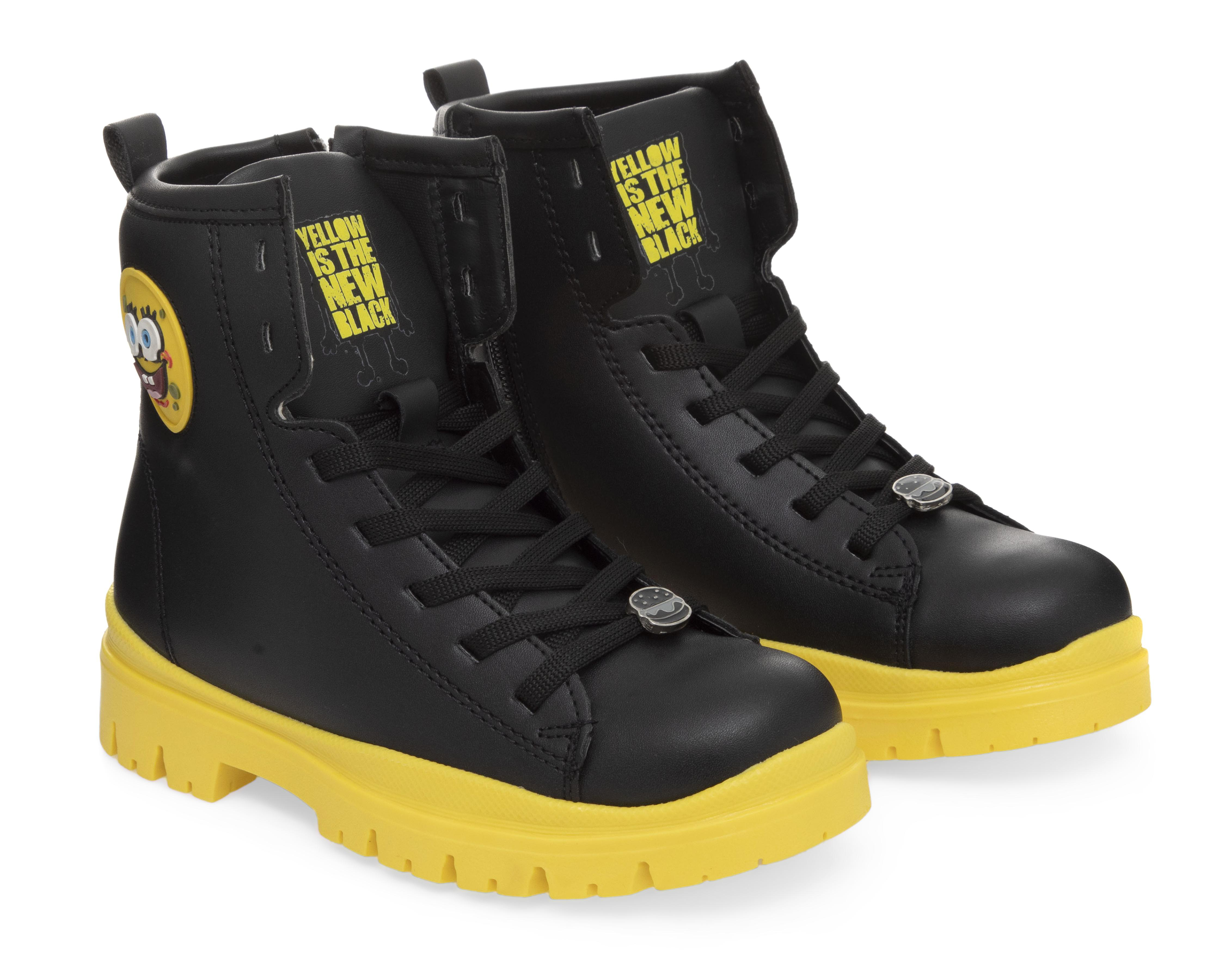 Botas de Moda Bob Esponja para Niña