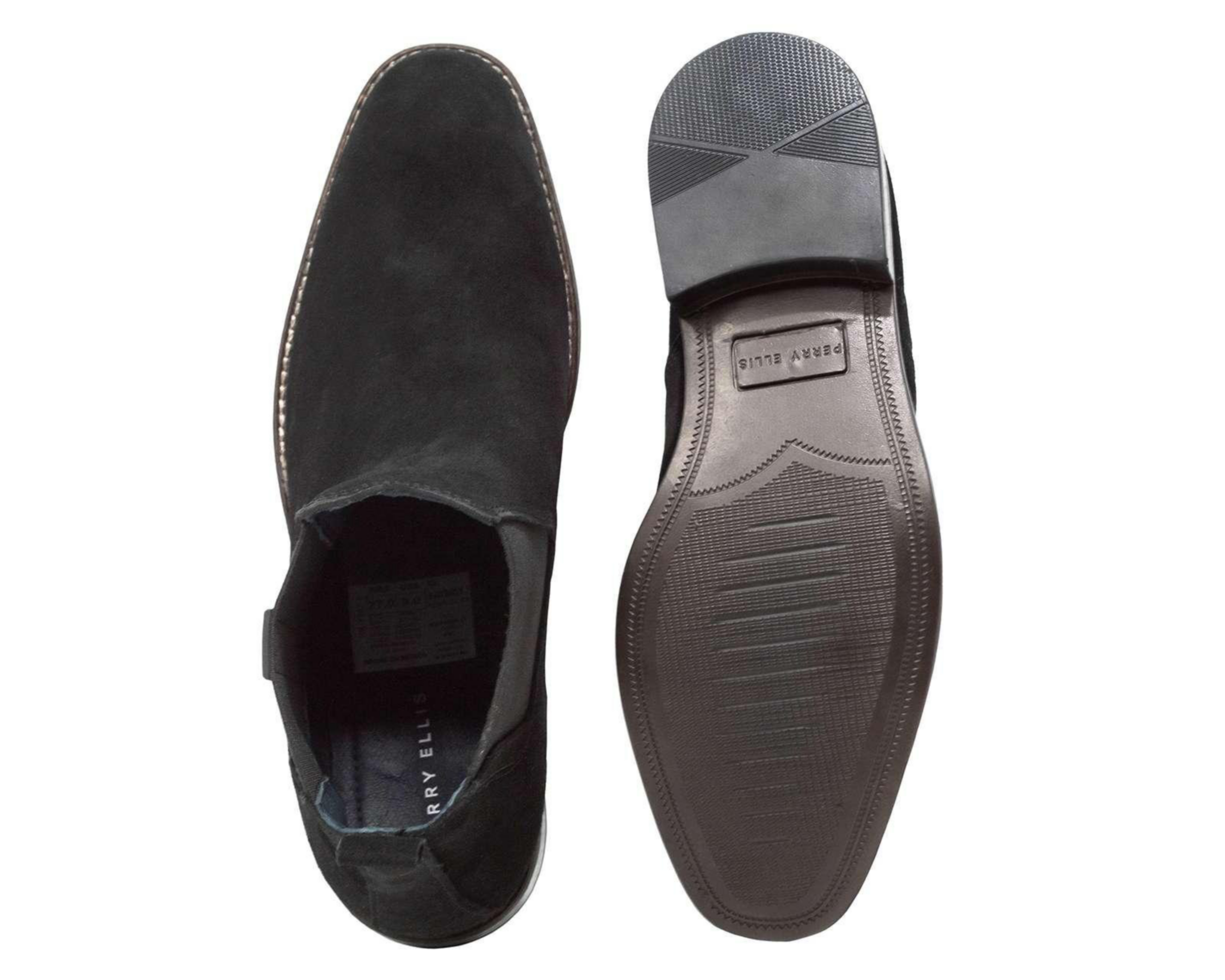 Foto 2 | Botas Casuales Perry Ellis de Piel para Hombre