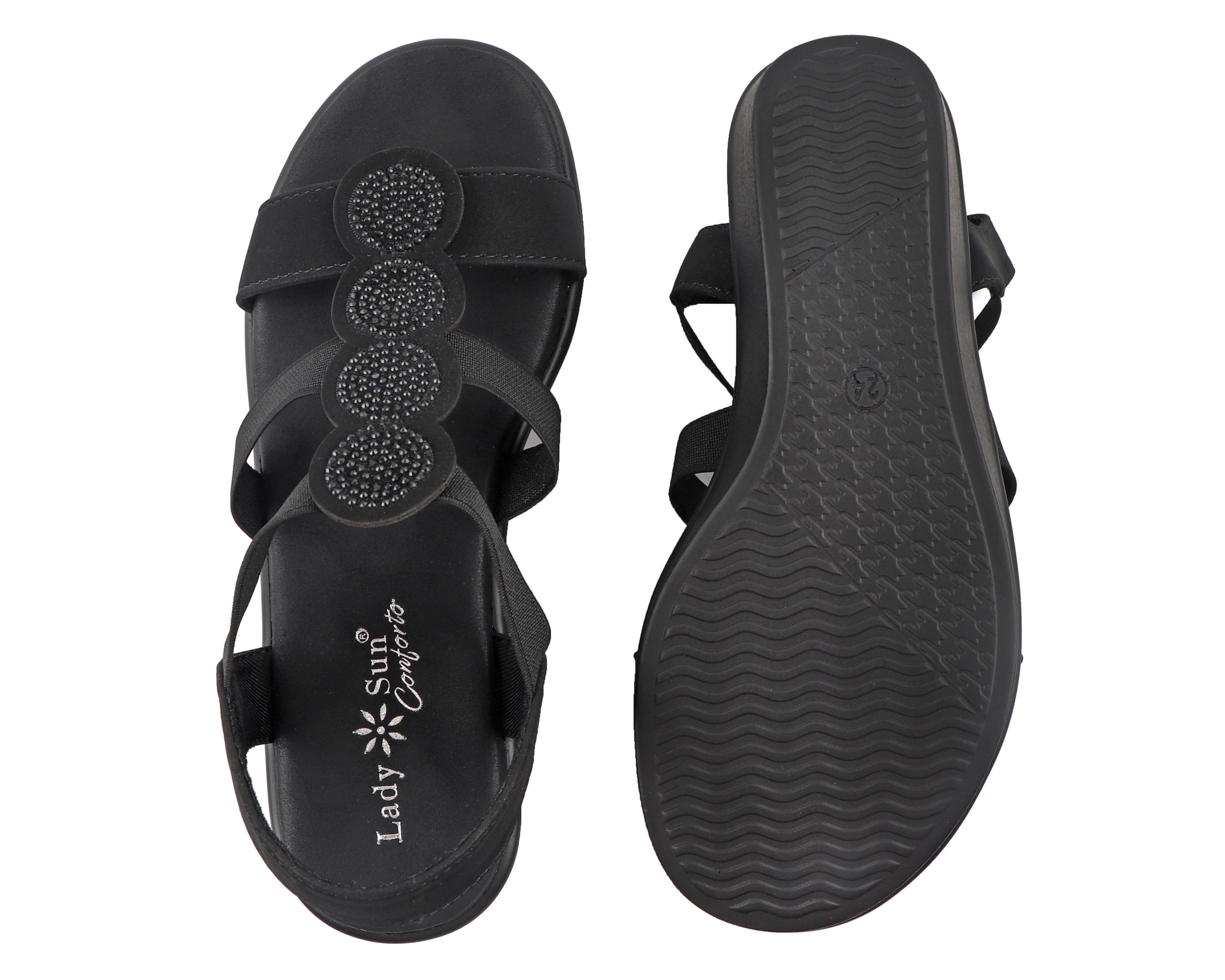 Foto 3 pulgar | Sandalias Lady Sun Conforto para Mujer