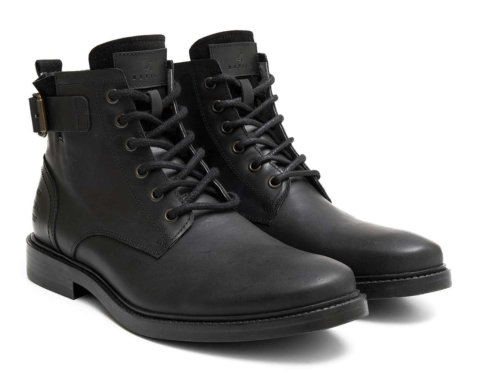 Foto 1 | Botas Casuales Refill de Piel para Hombre