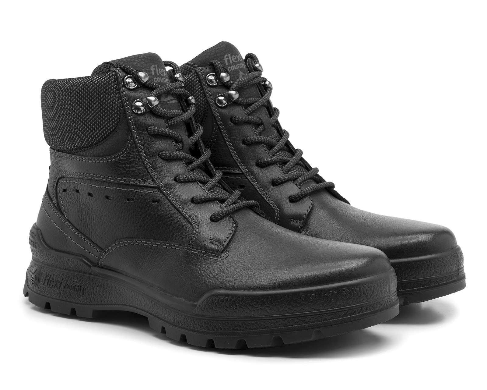 Foto 2 pulgar | Botas Outdoor Flexi de Piel para Hombre