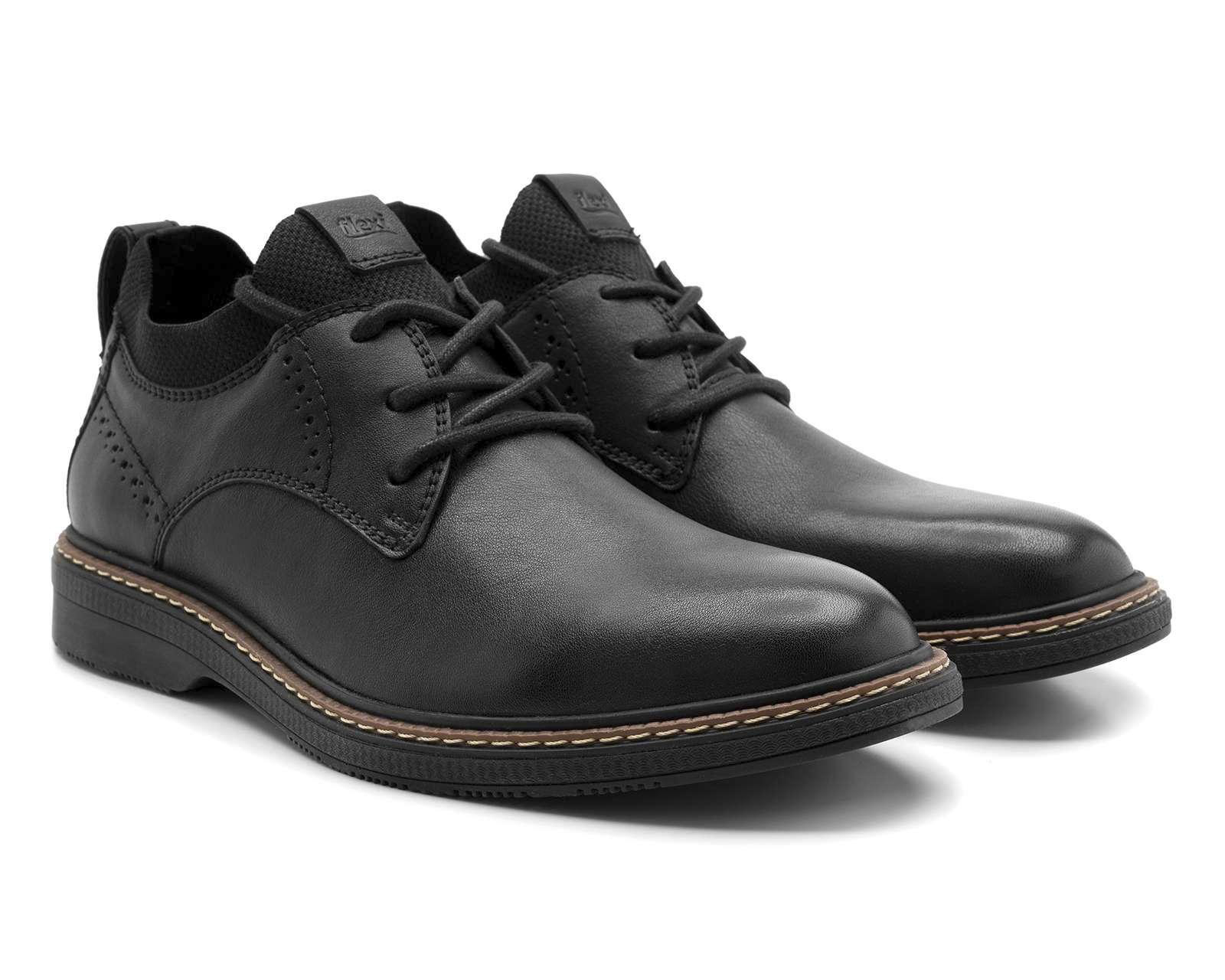 Zapatos Casuales Flexi de Piel para Hombre