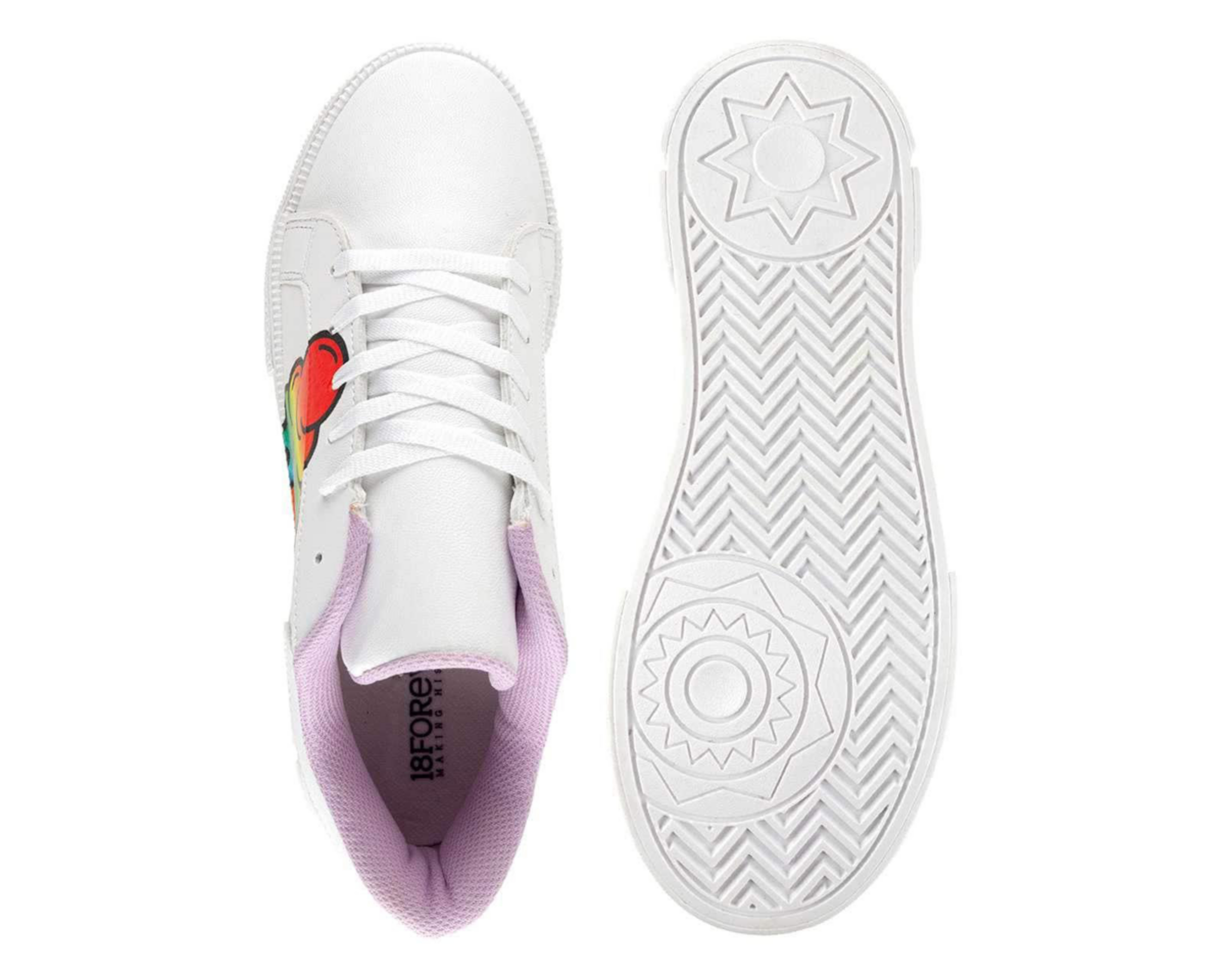 Foto 3 pulgar | Tenis Casuales 18 Forever para Mujer