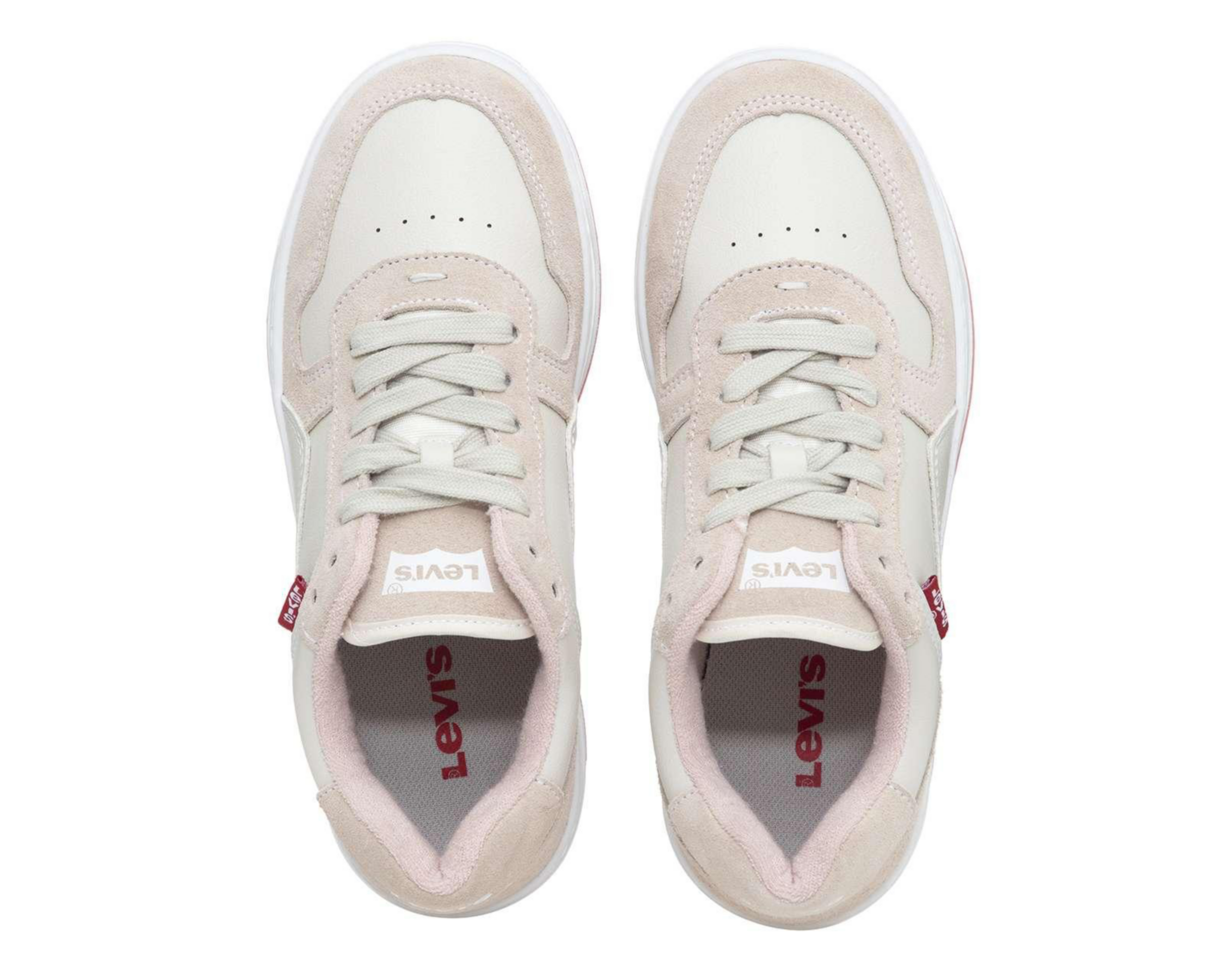 Foto 4 pulgar | Tenis Casuales Levi's de Piel para Mujer