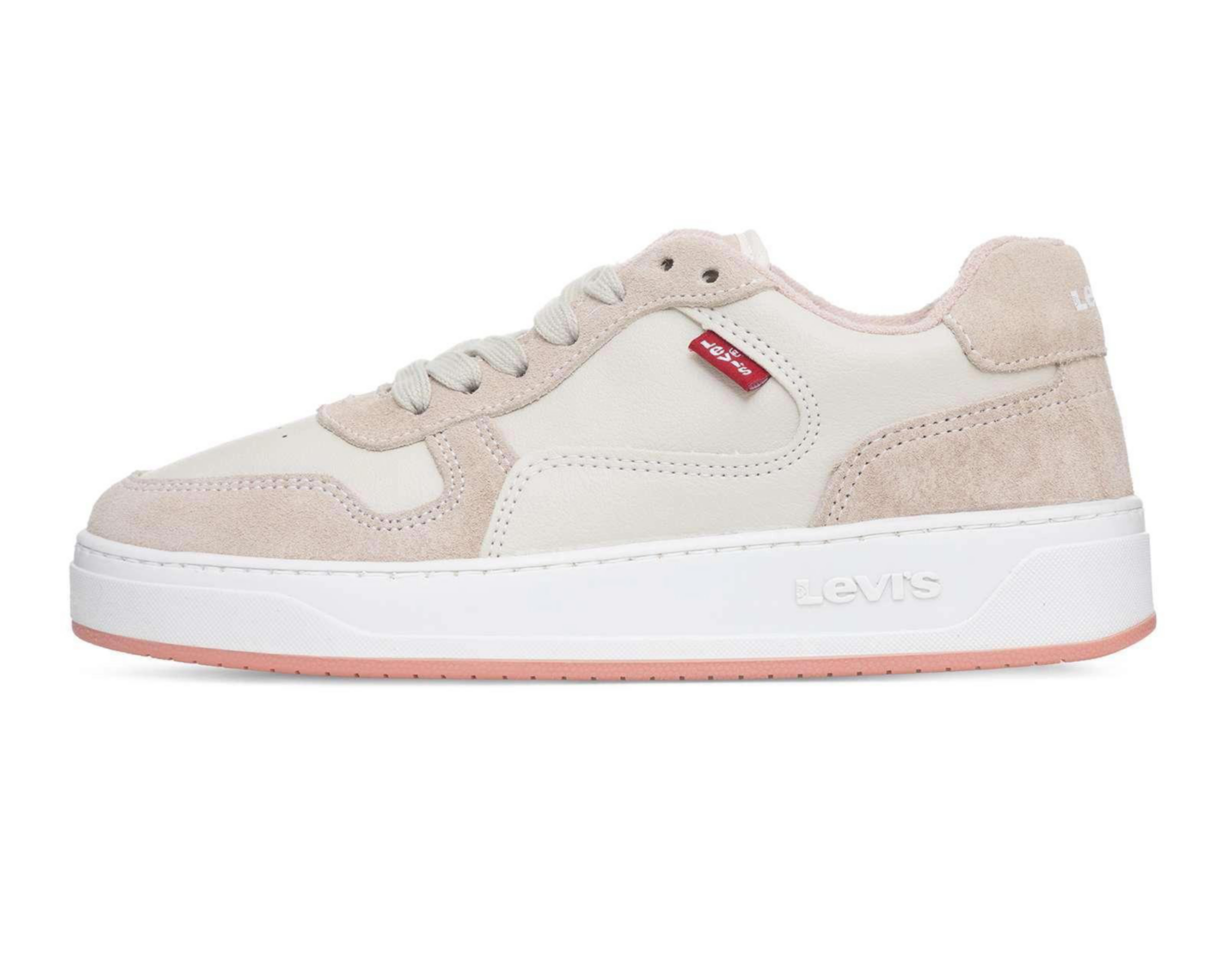 Foto 5 pulgar | Tenis Casuales Levi's de Piel para Mujer