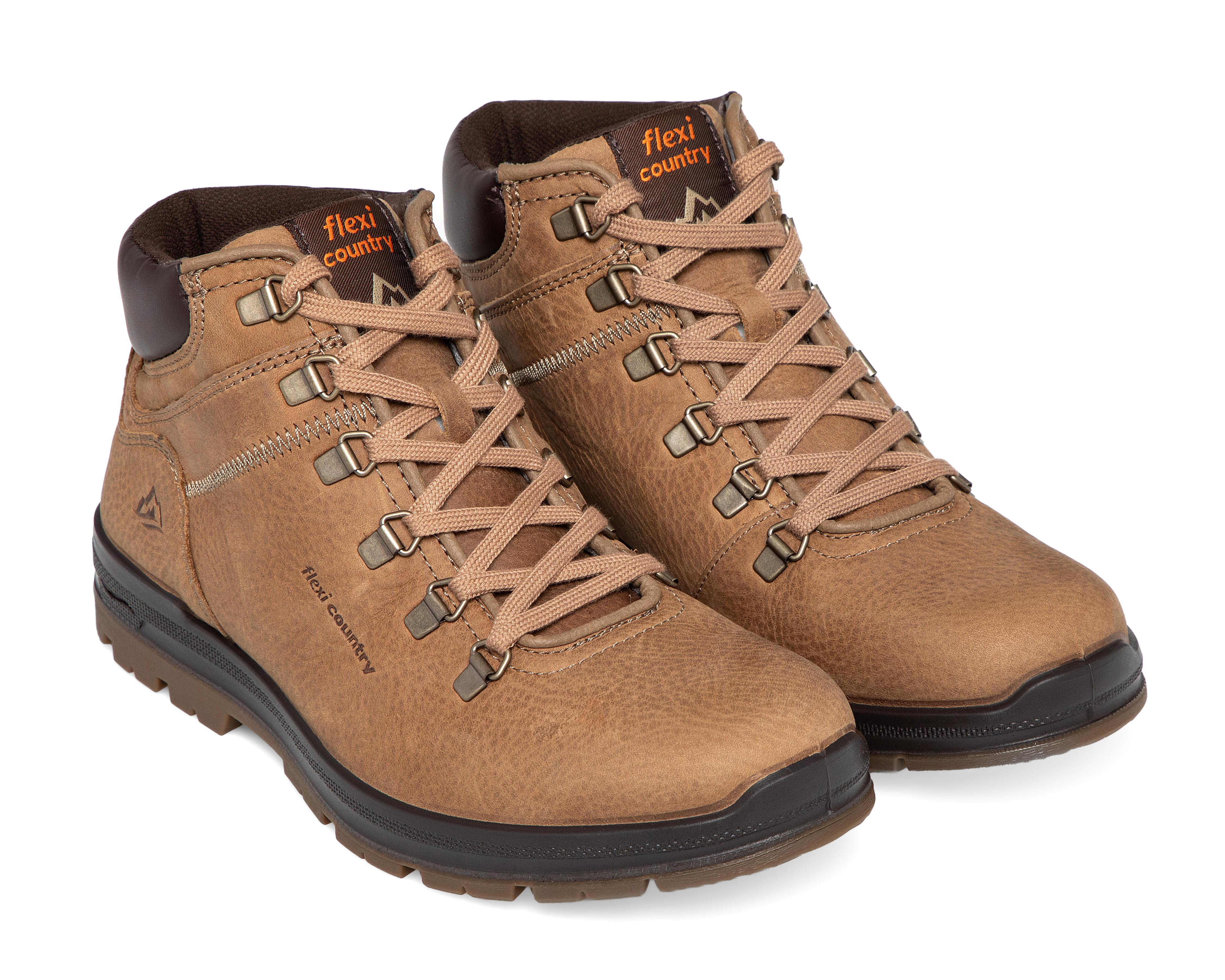 Foto 2 pulgar | Botas Outdoor Flexi de Piel para Hombre