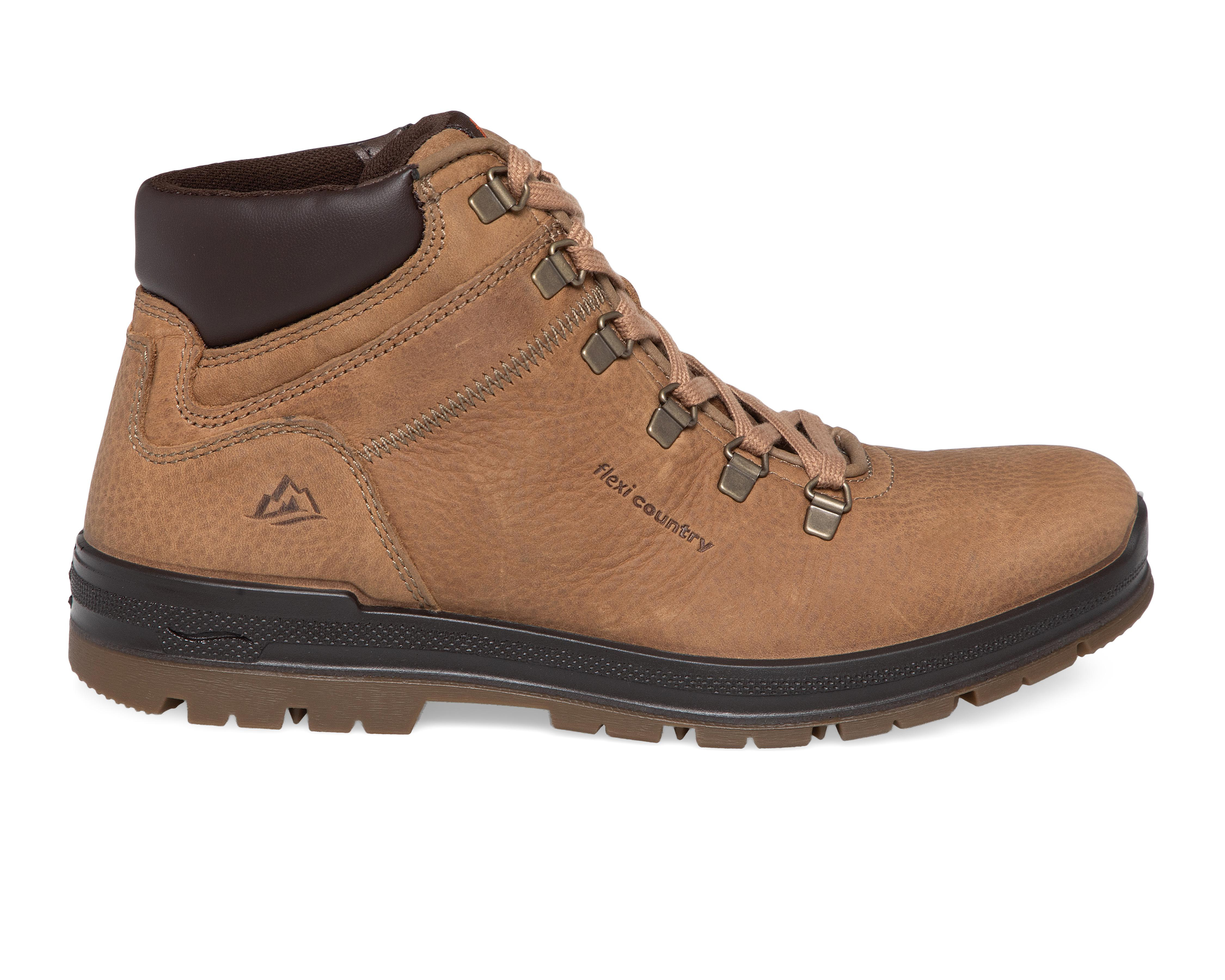 Foto 3 pulgar | Botas Outdoor Flexi de Piel para Hombre