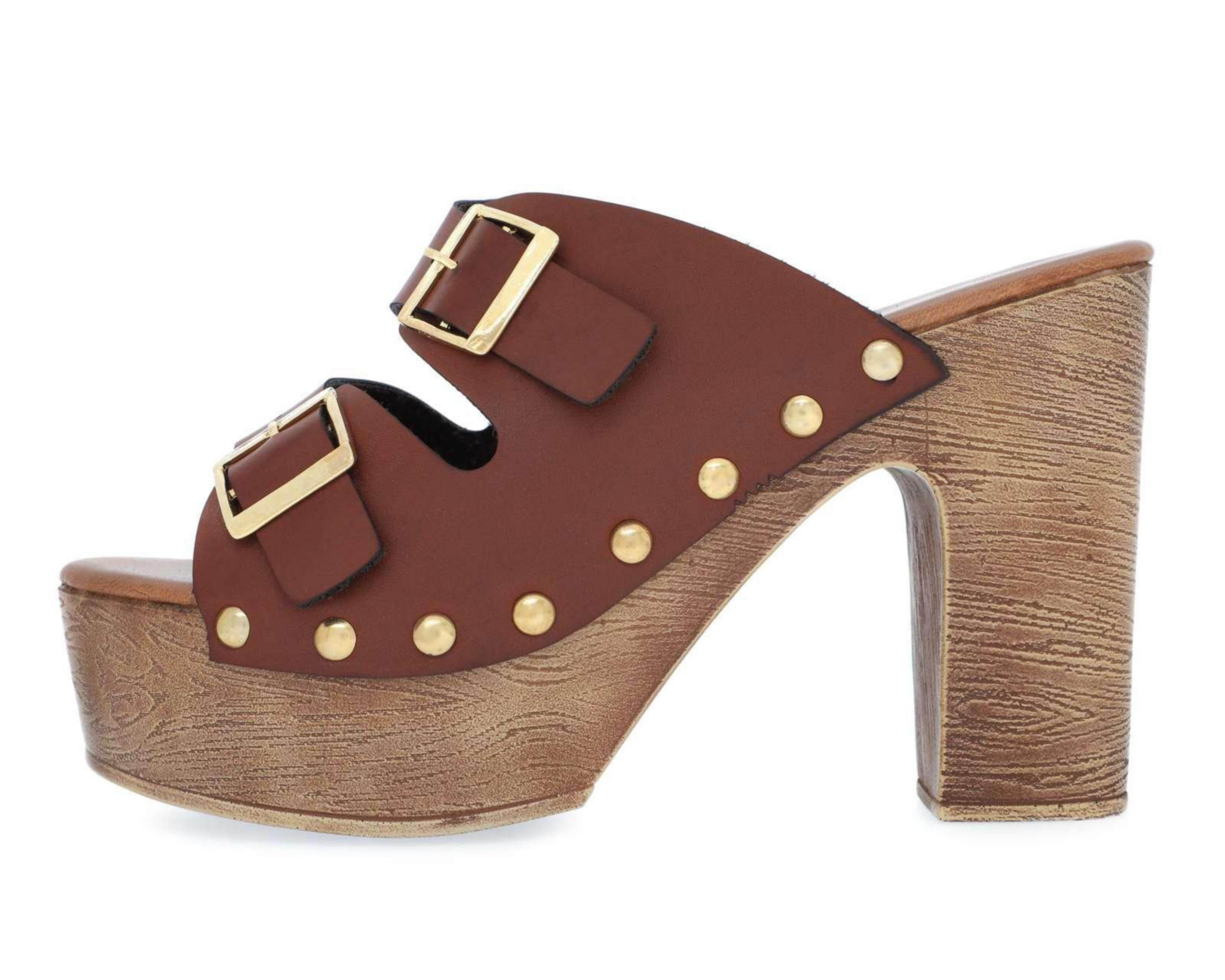 Foto 5 pulgar | Sandalia de Tacón Sahara para Mujer