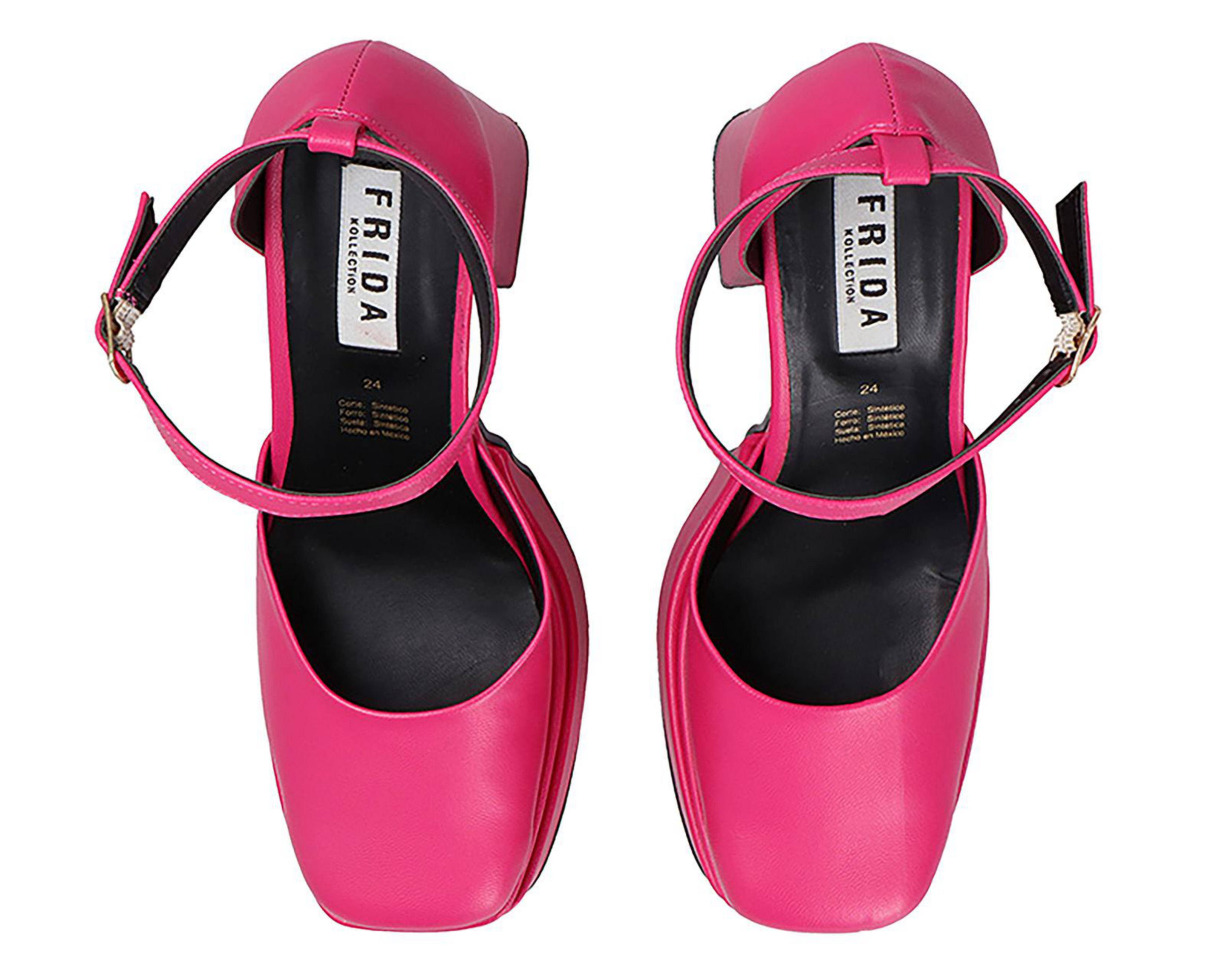 Foto 4 pulgar | Sandalias de Tacón Frida Kollection para Mujer