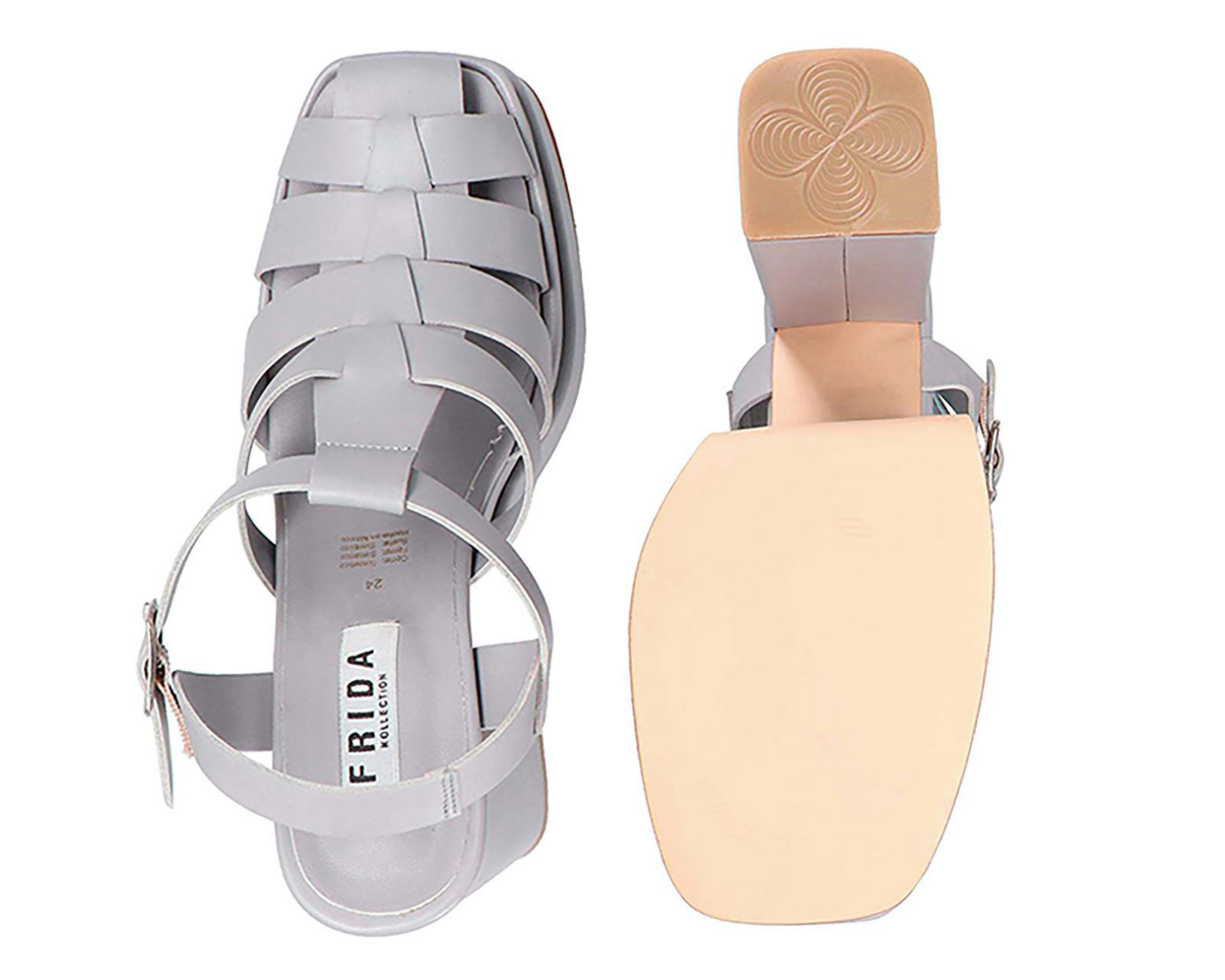 Foto 3 pulgar | Sandalias de Tacón Frida Kollection para Mujer