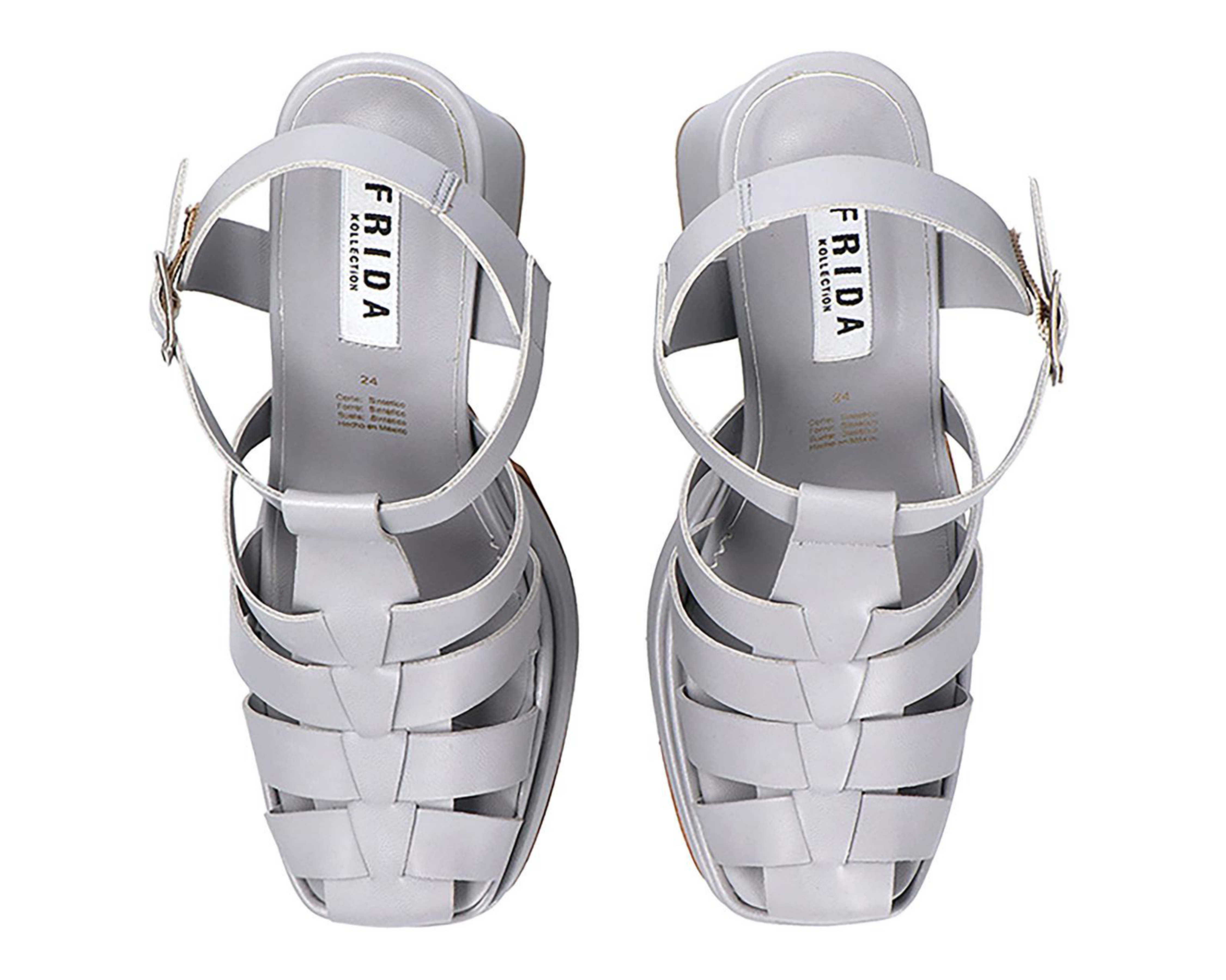 Foto 4 pulgar | Sandalias de Tacón Frida Kollection para Mujer