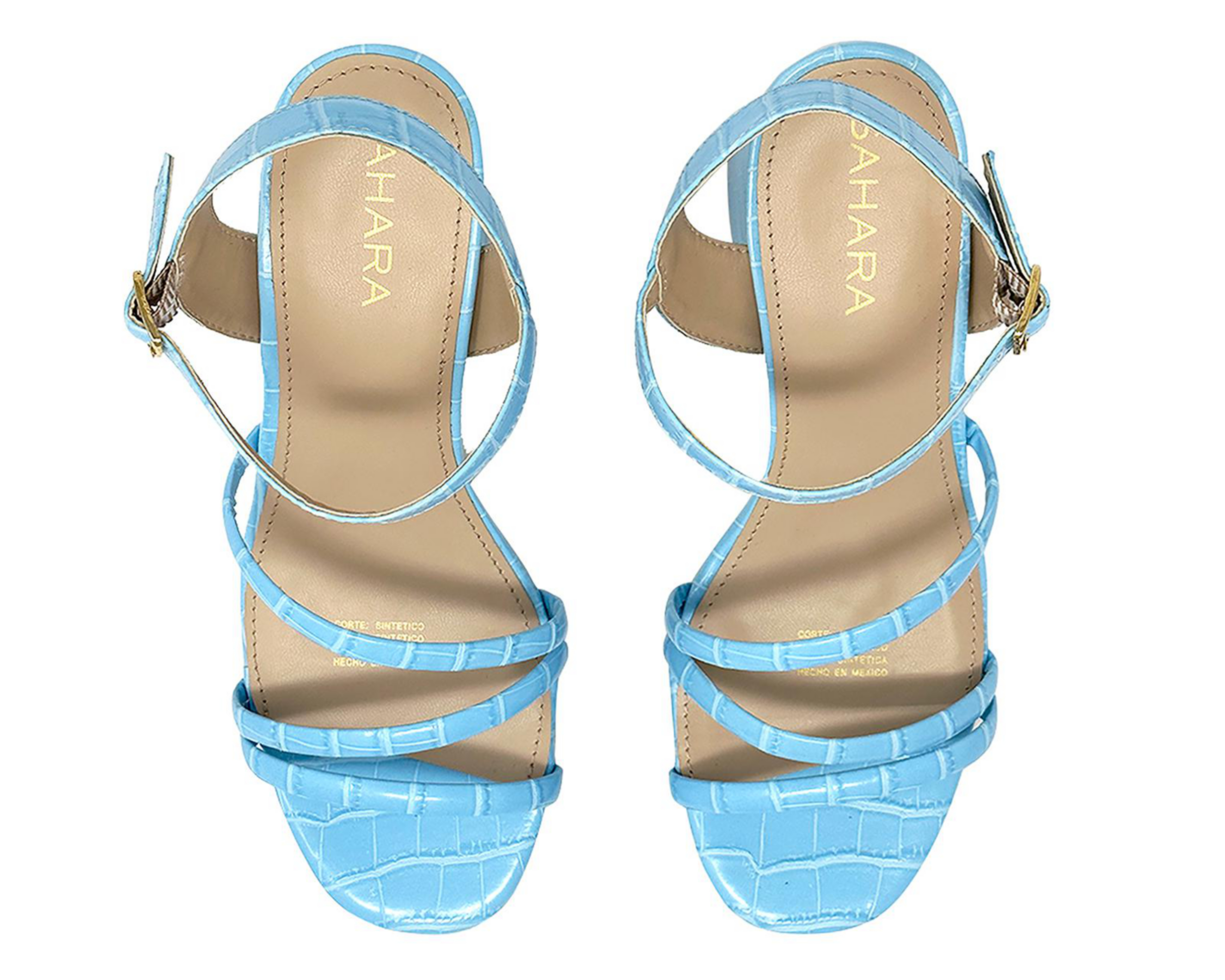 Foto 4 pulgar | Sandalias de Tacón Sahara para Mujer