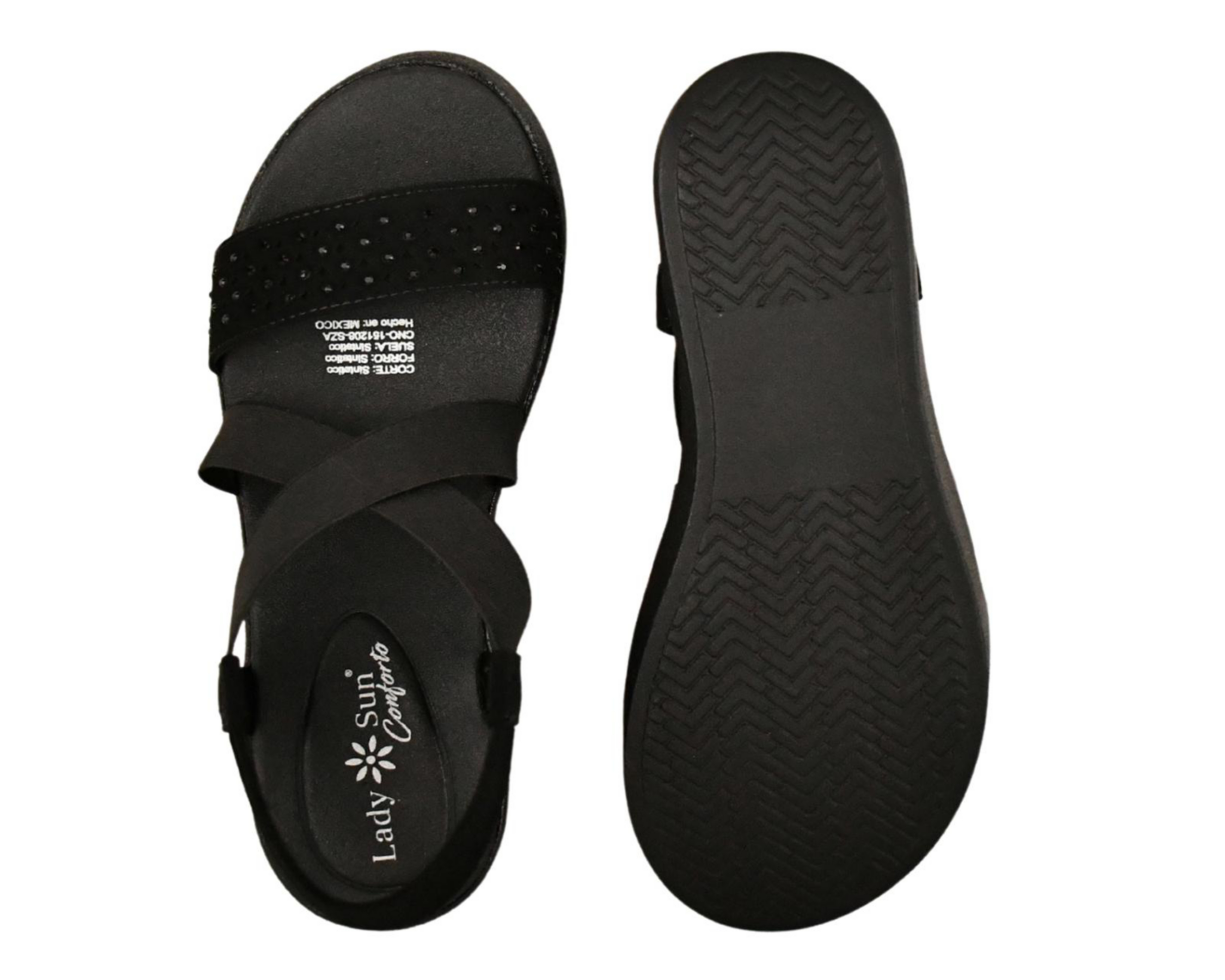 Foto 3 pulgar | Sandalias Confort Lady Sun Conforto para Mujer