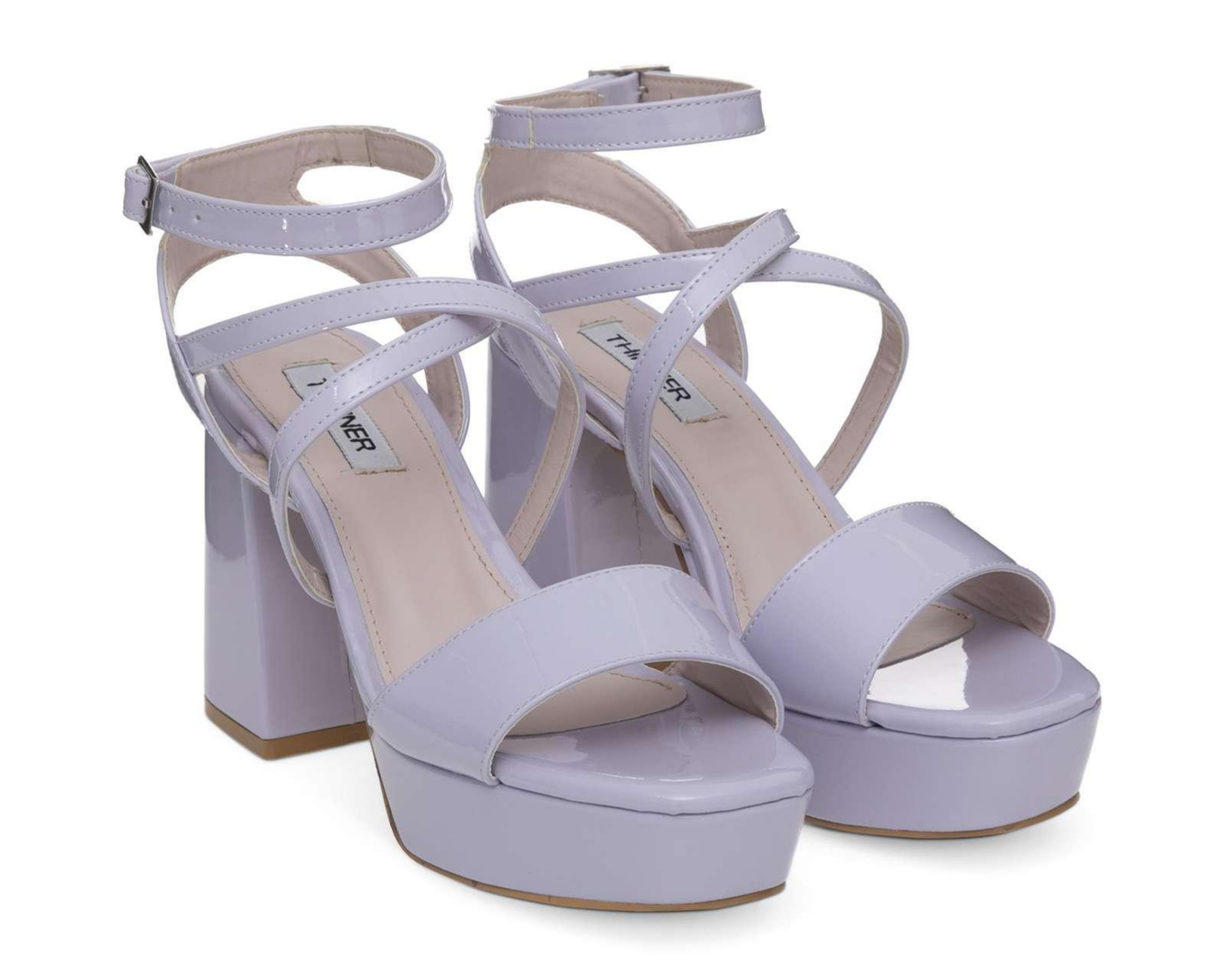 Foto 1 | Sandalias de Tacón Thinner para Mujer