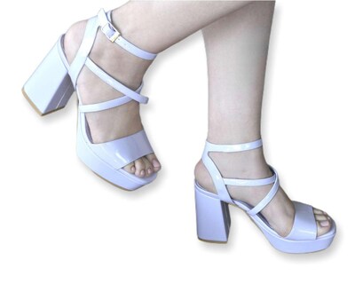 Foto 7 | Sandalias de Tacón Thinner para Mujer