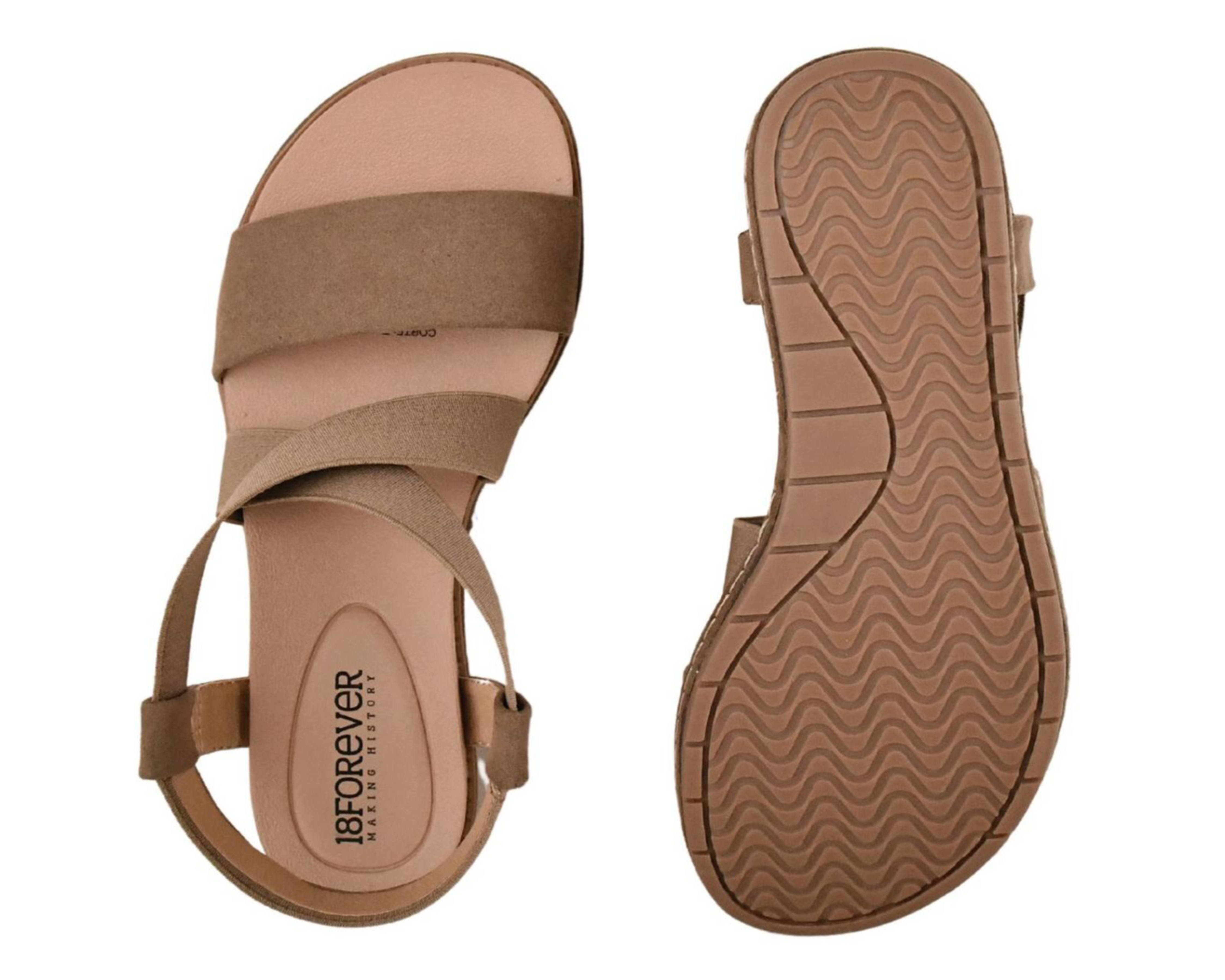 Foto 3 pulgar | Sandalias Casuales 18 Forever para Mujer