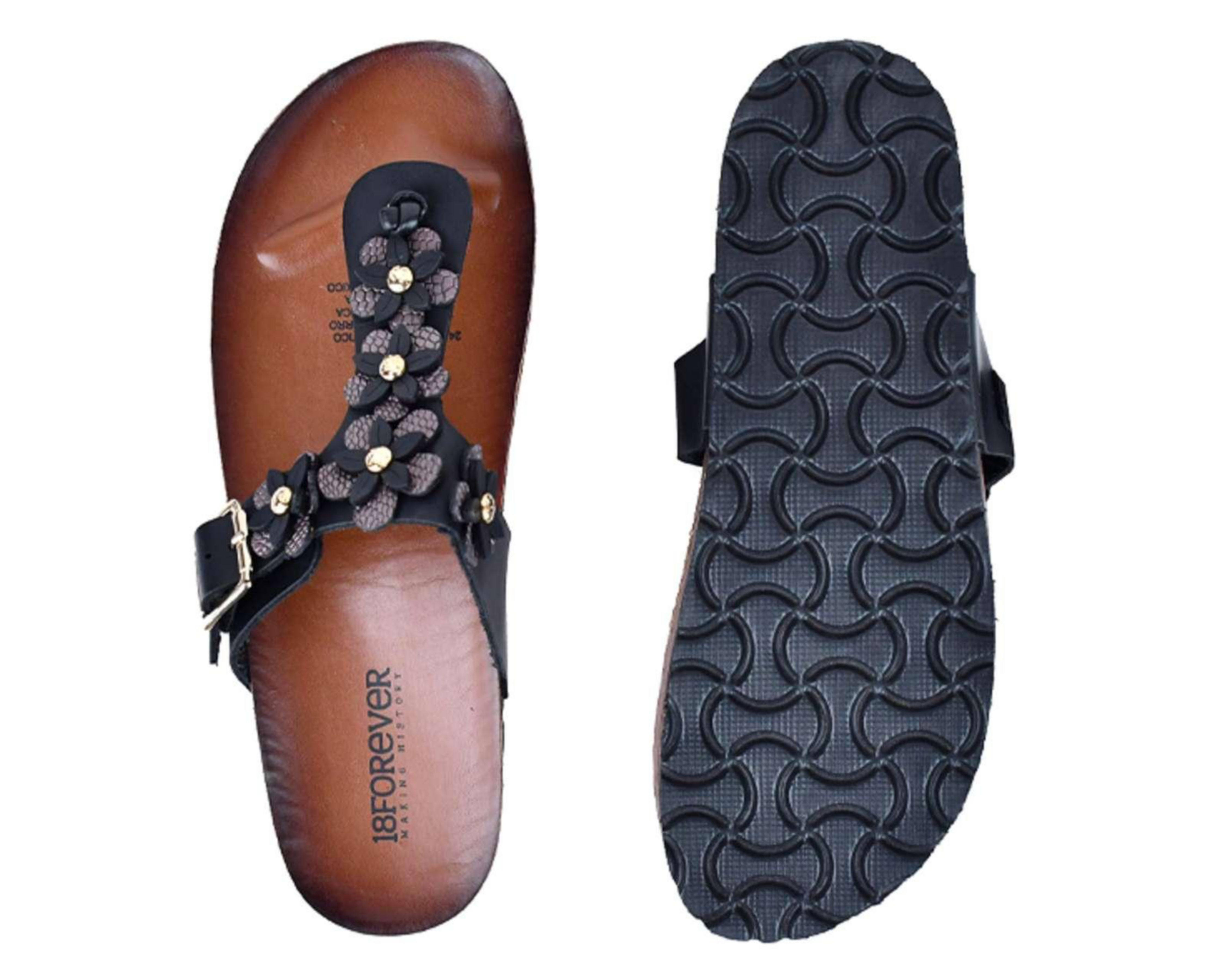 Foto 3 pulgar | Sandalias Casuales 18 Forever para Mujer