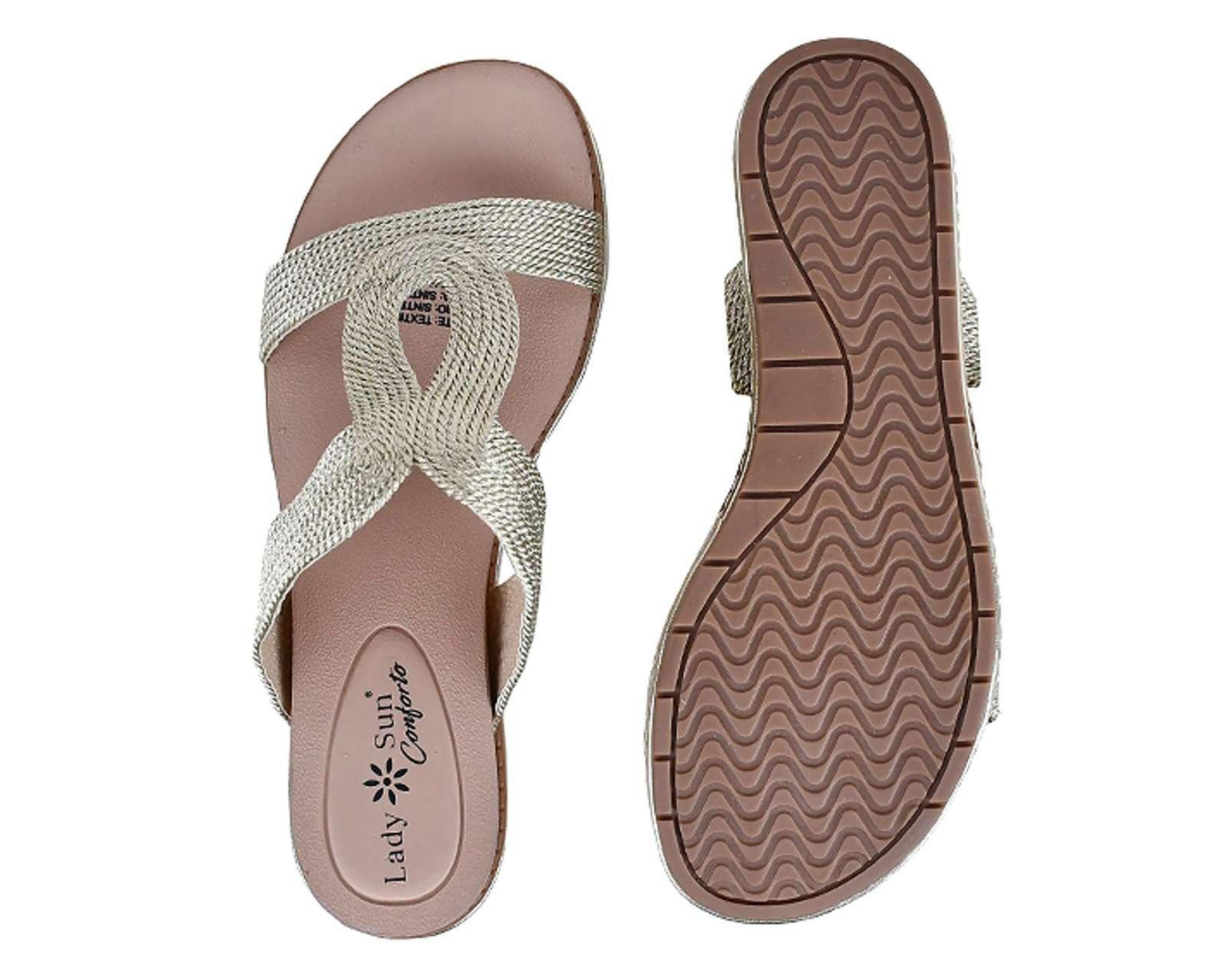 Foto 3 pulgar | Sandalias Lady Sun Conforto para Mujer