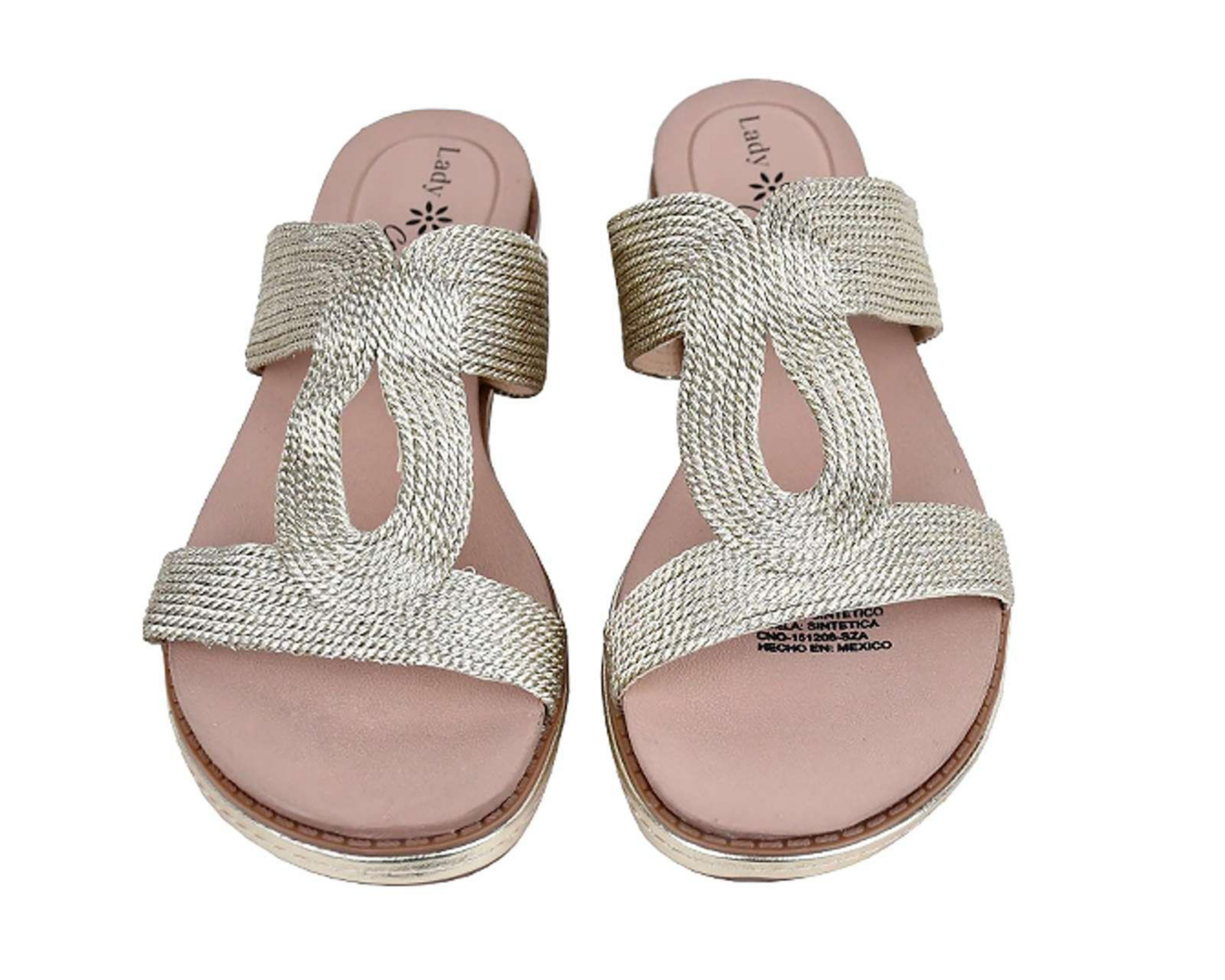 Foto 4 pulgar | Sandalias Lady Sun Conforto para Mujer