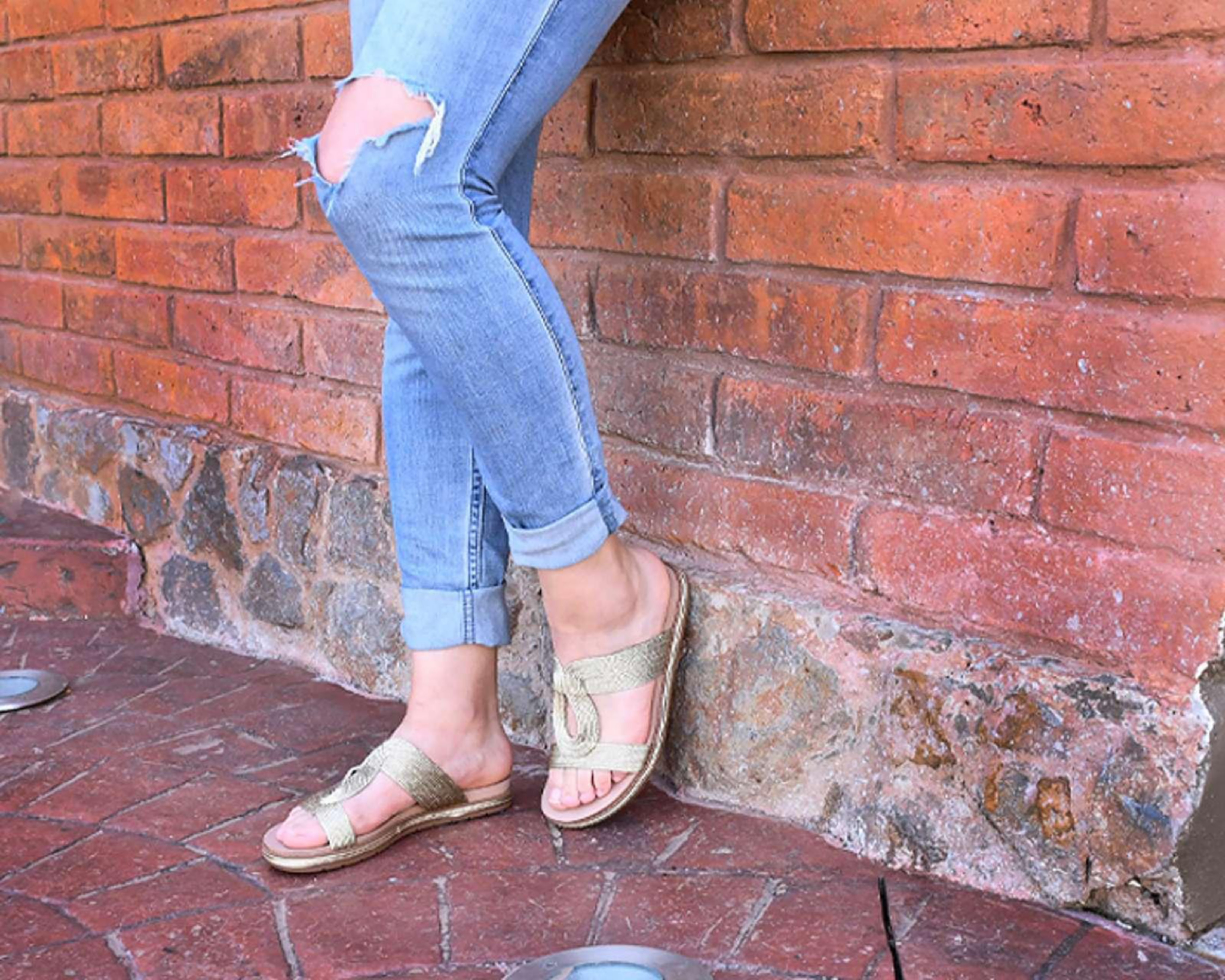 Foto 7 | Sandalias Lady Sun Conforto para Mujer