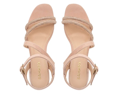 Foto 3 | Sandalias de Tacón Sahara para Mujer