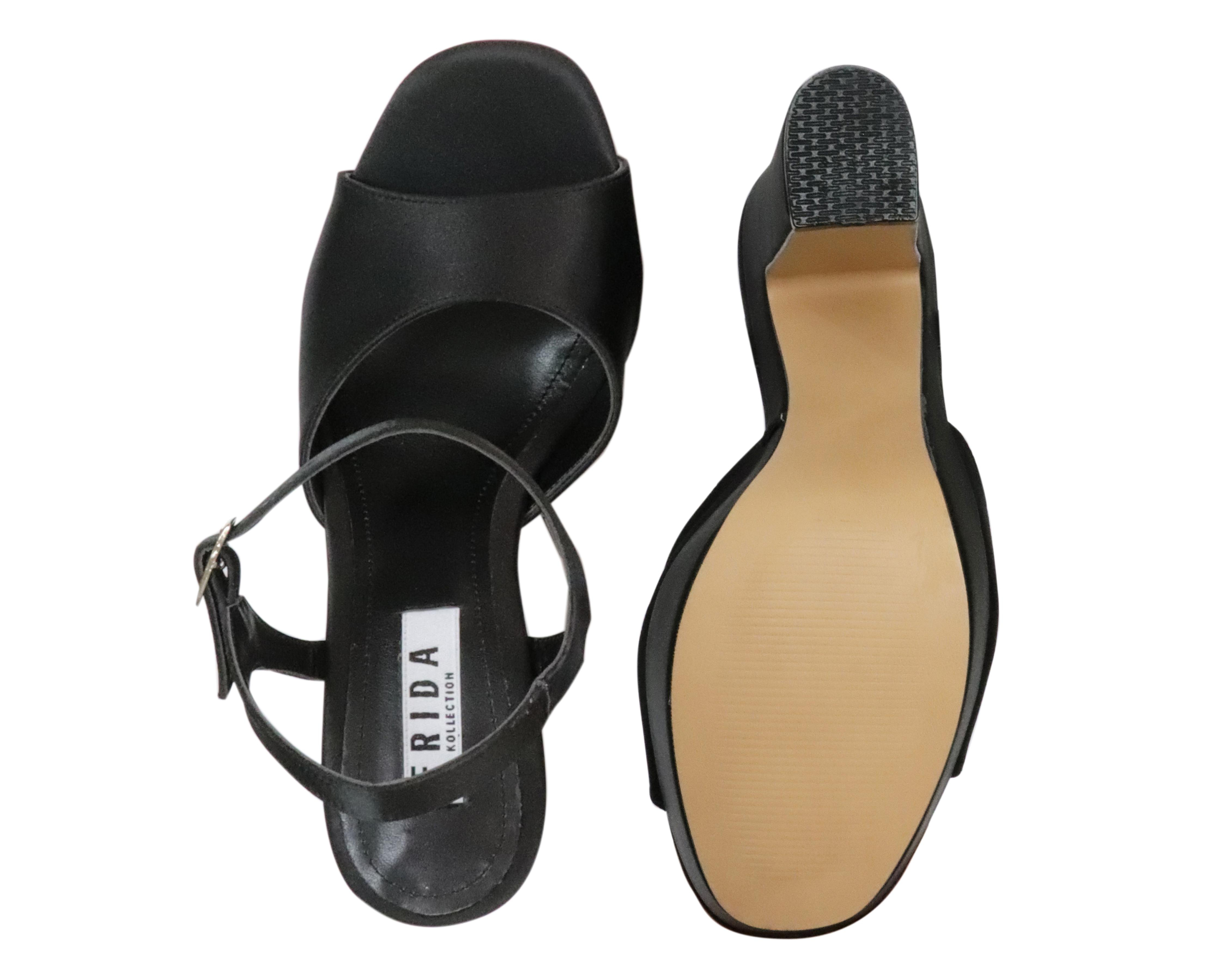 Foto 3 pulgar | Sandalias de Tacón Frida Kollection para Mujer