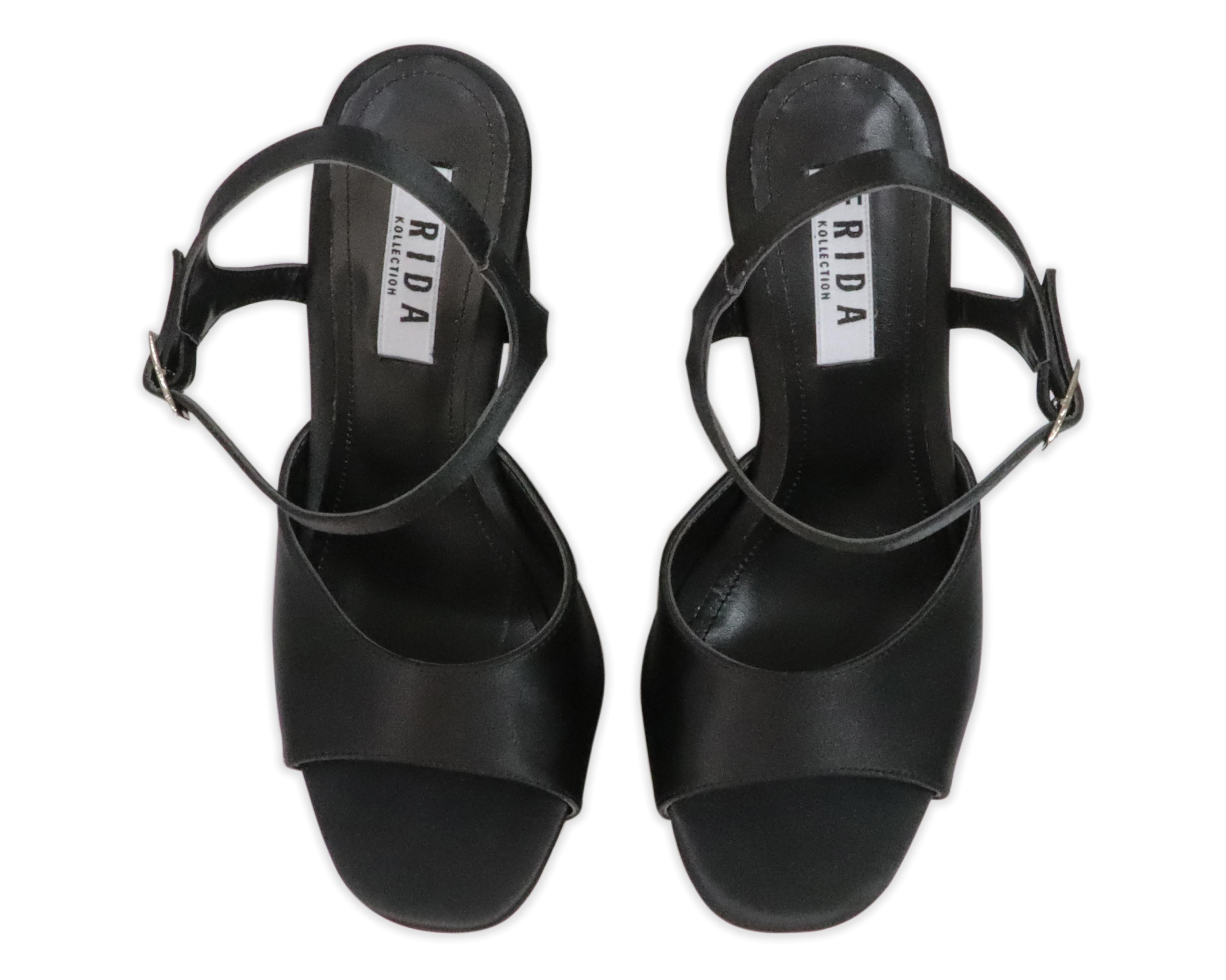 Foto 4 pulgar | Sandalias de Tacón Frida Kollection para Mujer