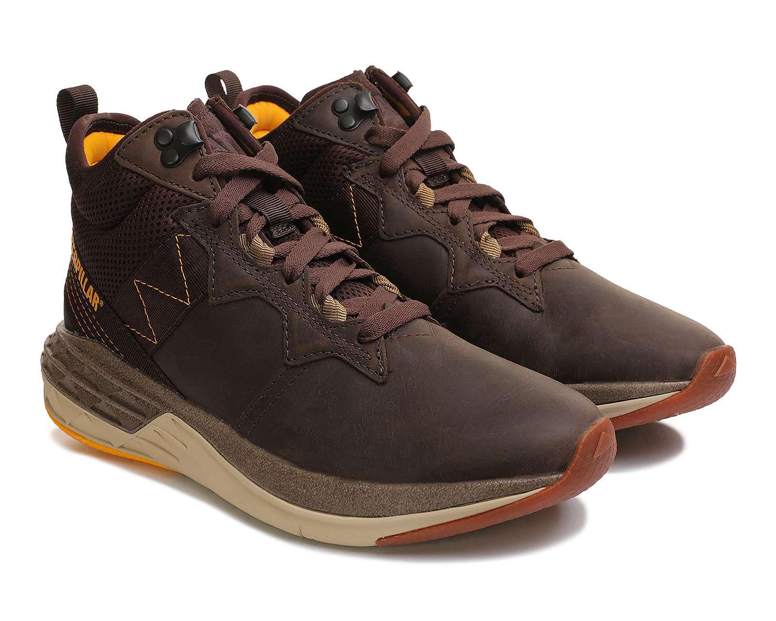 Foto 1 | Tenis CAT de Piel para Hombre
