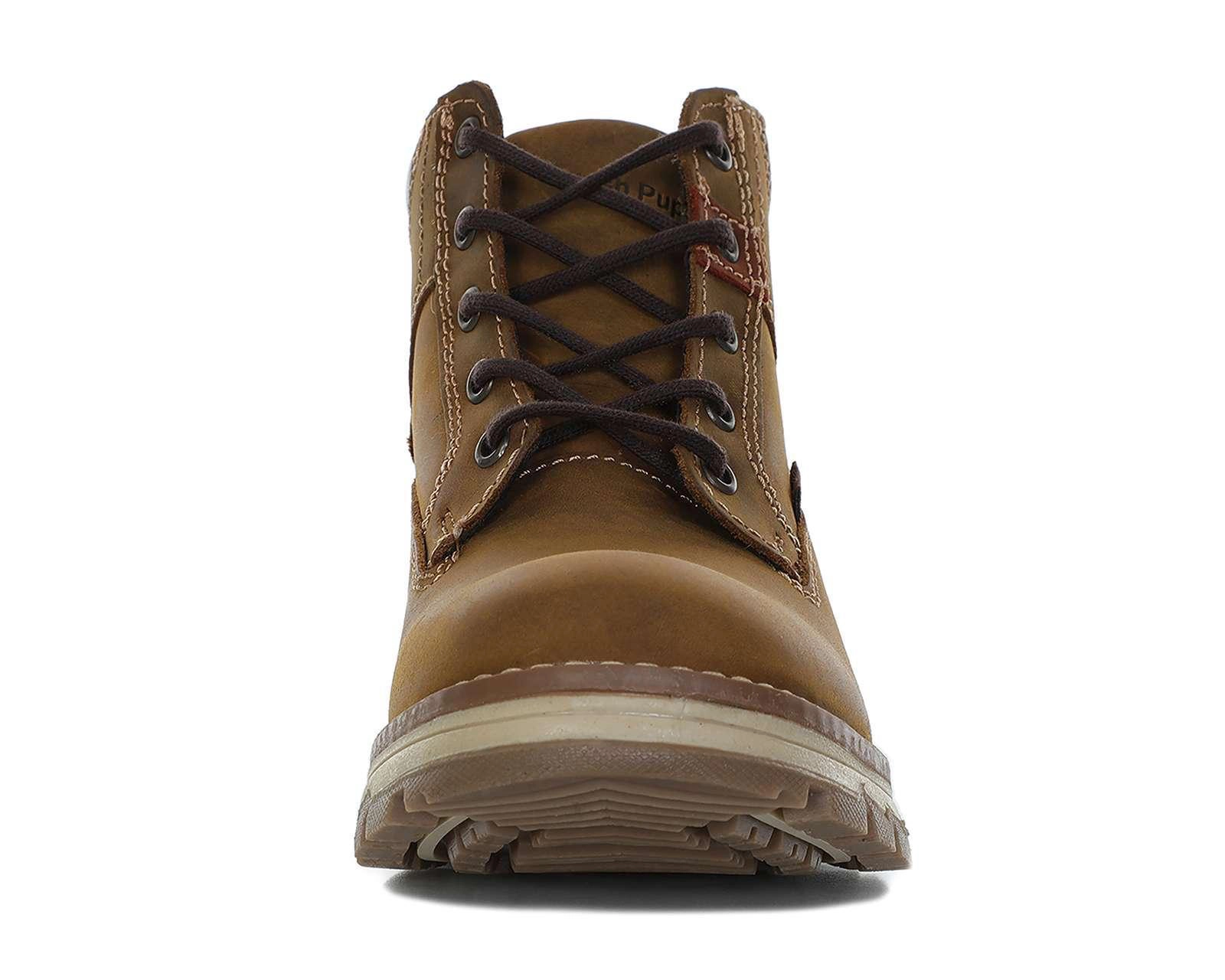 Foto 6 pulgar | Botas Casuales Hush Puppies de Piel para Hombre