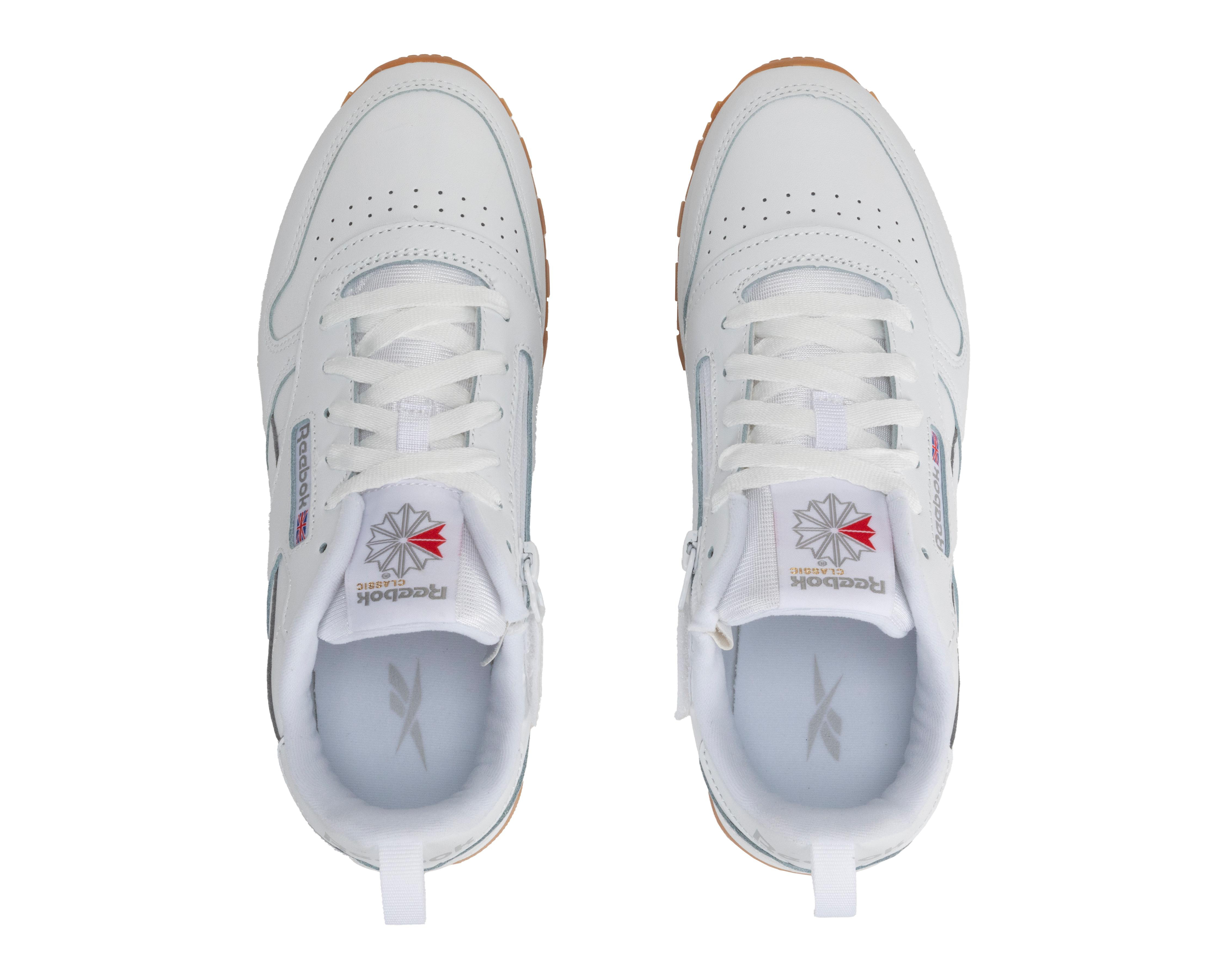 Foto 4 pulgar | Tenis Reebok Classic Leather Equal Fit Juveniles