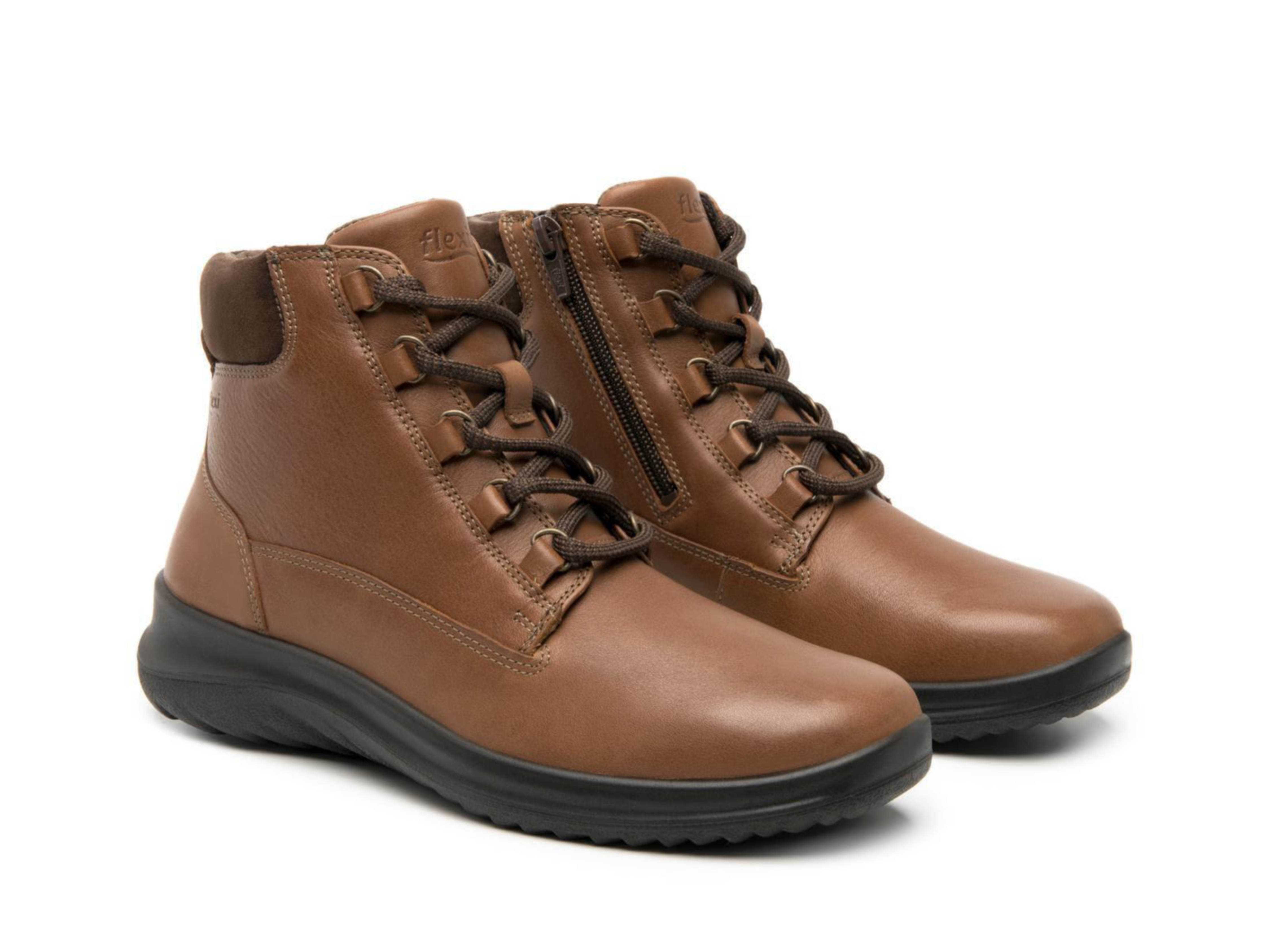 Botas Confort Flexi de Piel para Mujer