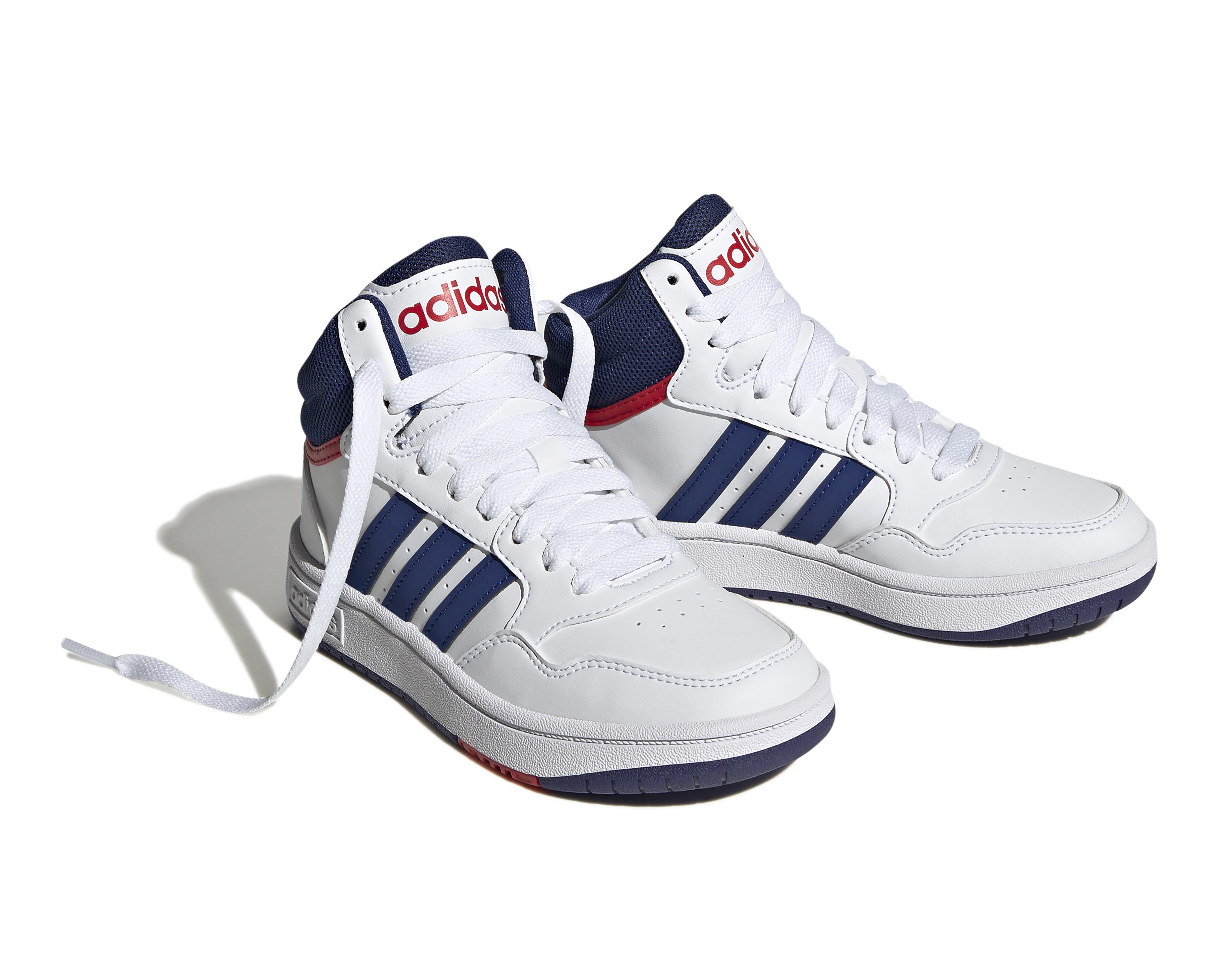 Tenis Adidas Hoops Mid 3.0 para Niño