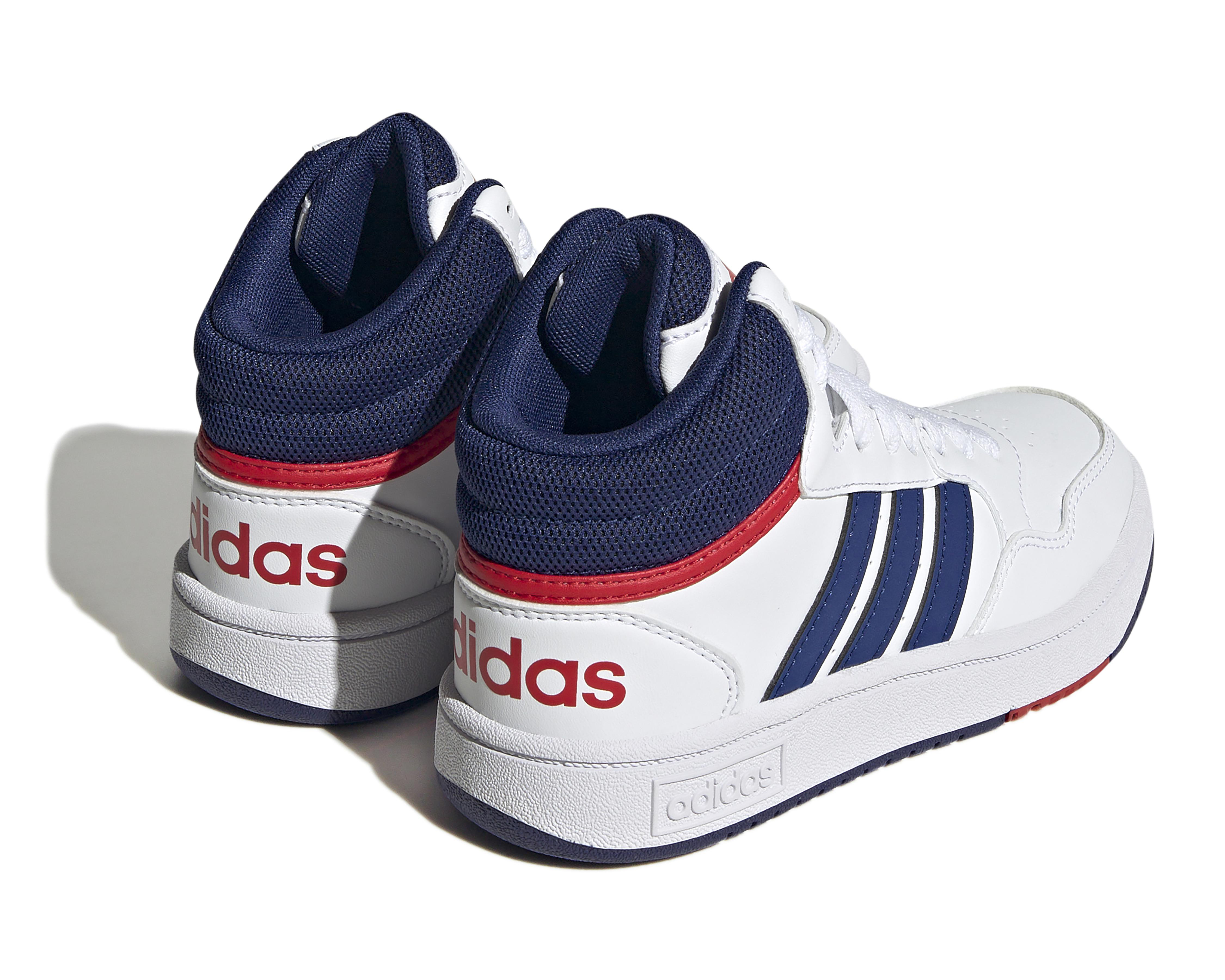 Foto 7 pulgar | Tenis Adidas Hoops Mid 3.0 para Niño