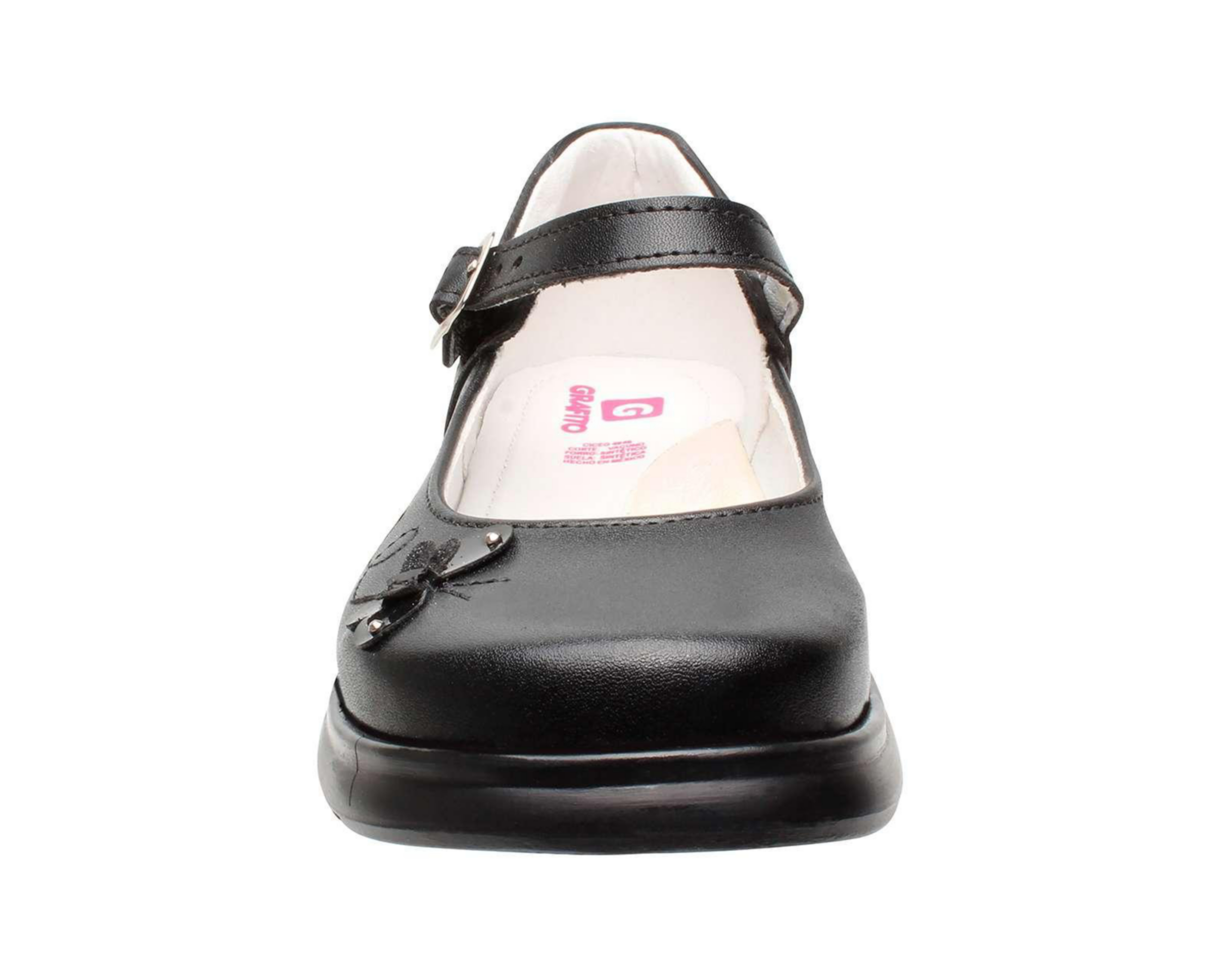 Foto 5 | Zapatos Escolares Grafito para Niña