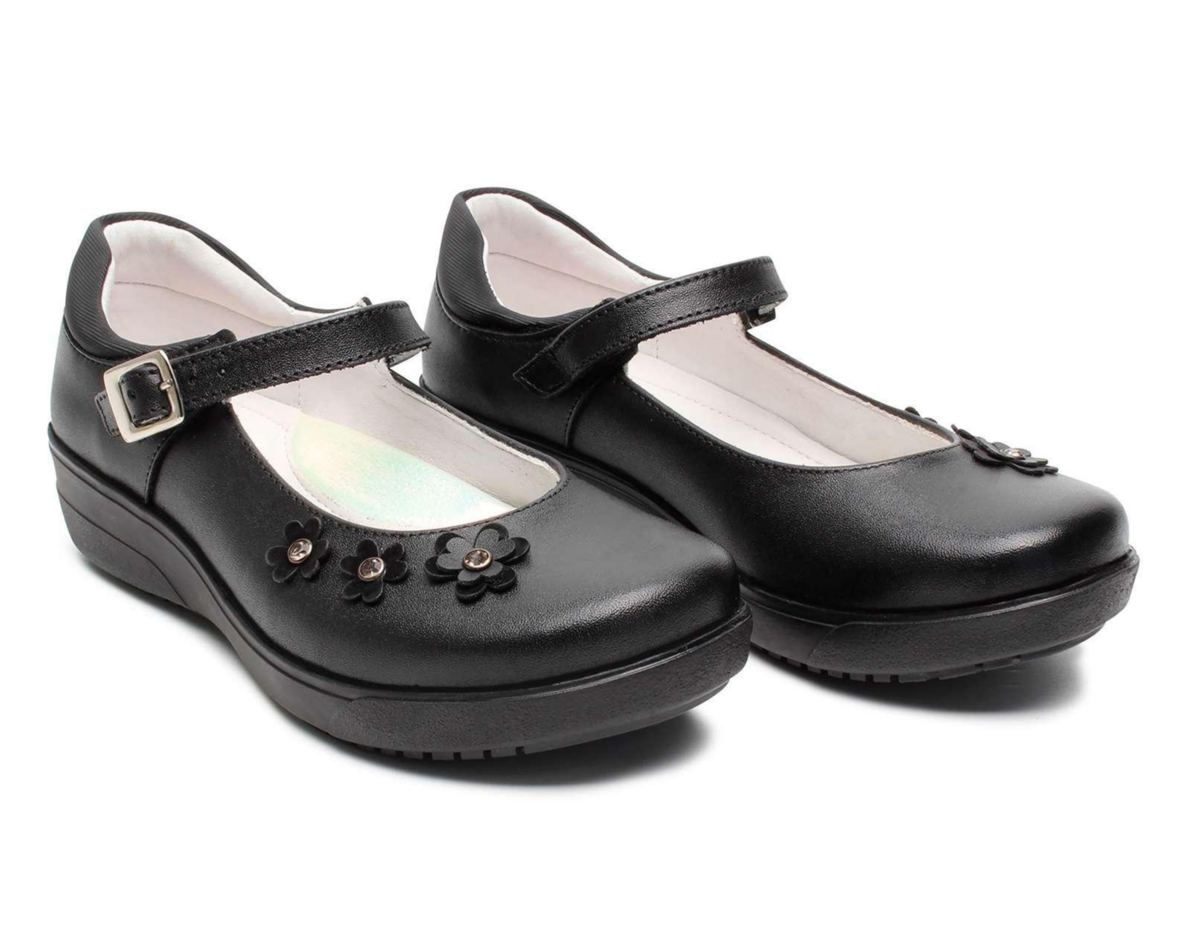 Zapatos Escolares Grafito para Niña