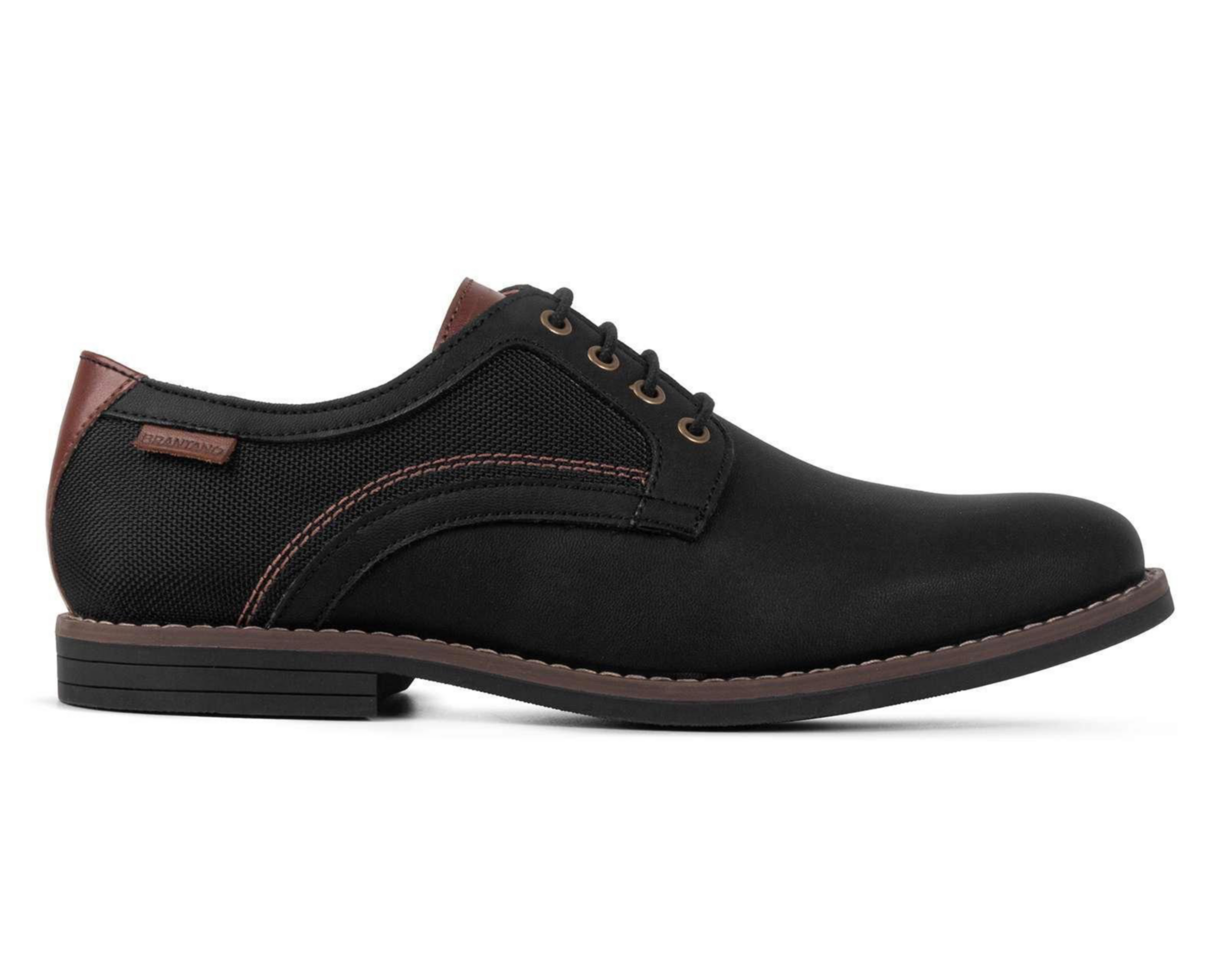 Foto 5 pulgar | Zapatos Casuales Brantano de Piel para Hombre