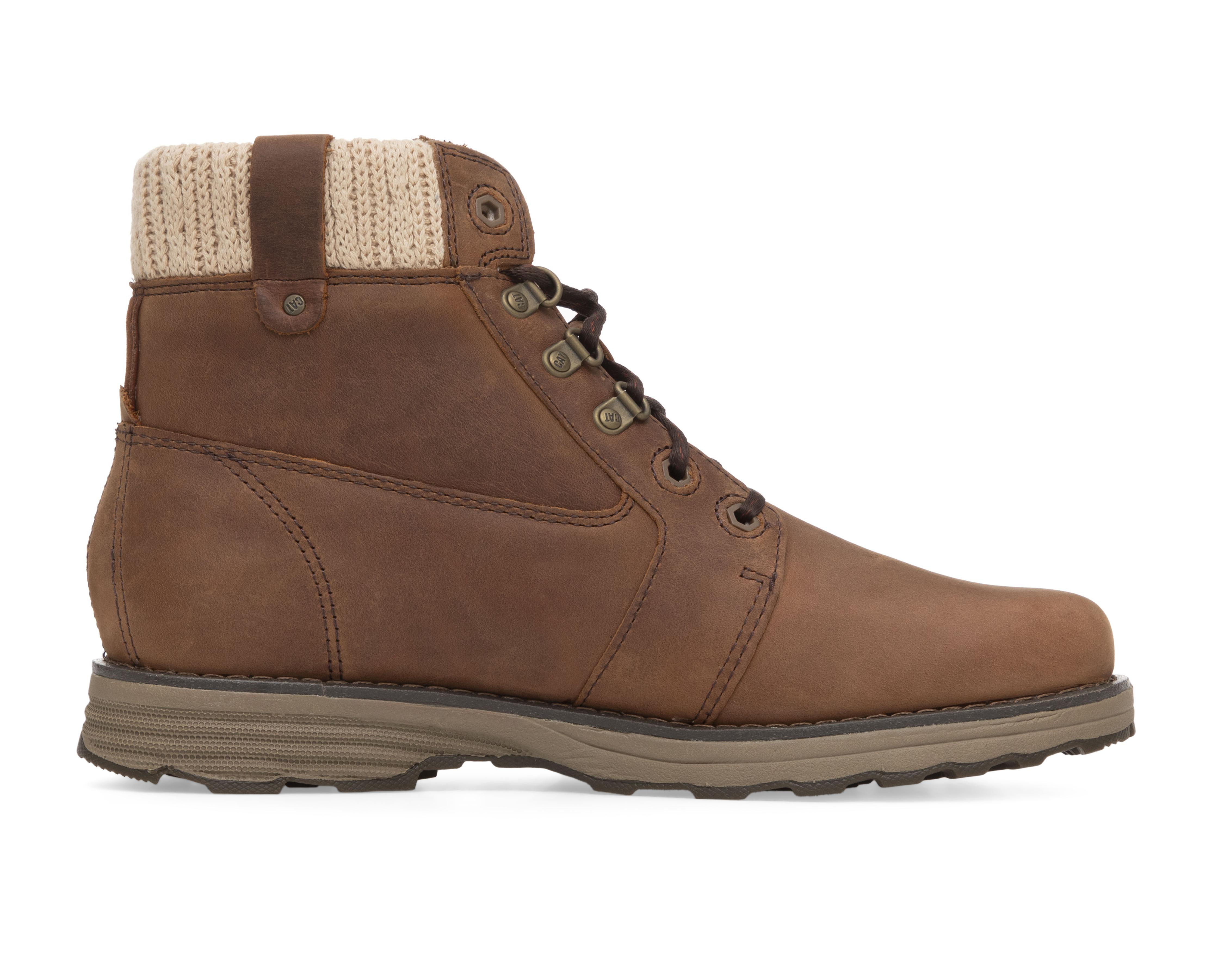 Foto 4 | Botas Urbanas CAT de Piel para Hombre