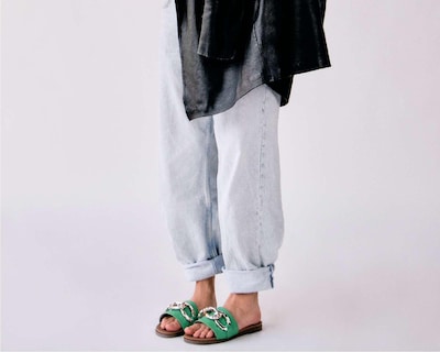 Foto 8 | Sandalias Casuales Salamandra para Mujer
