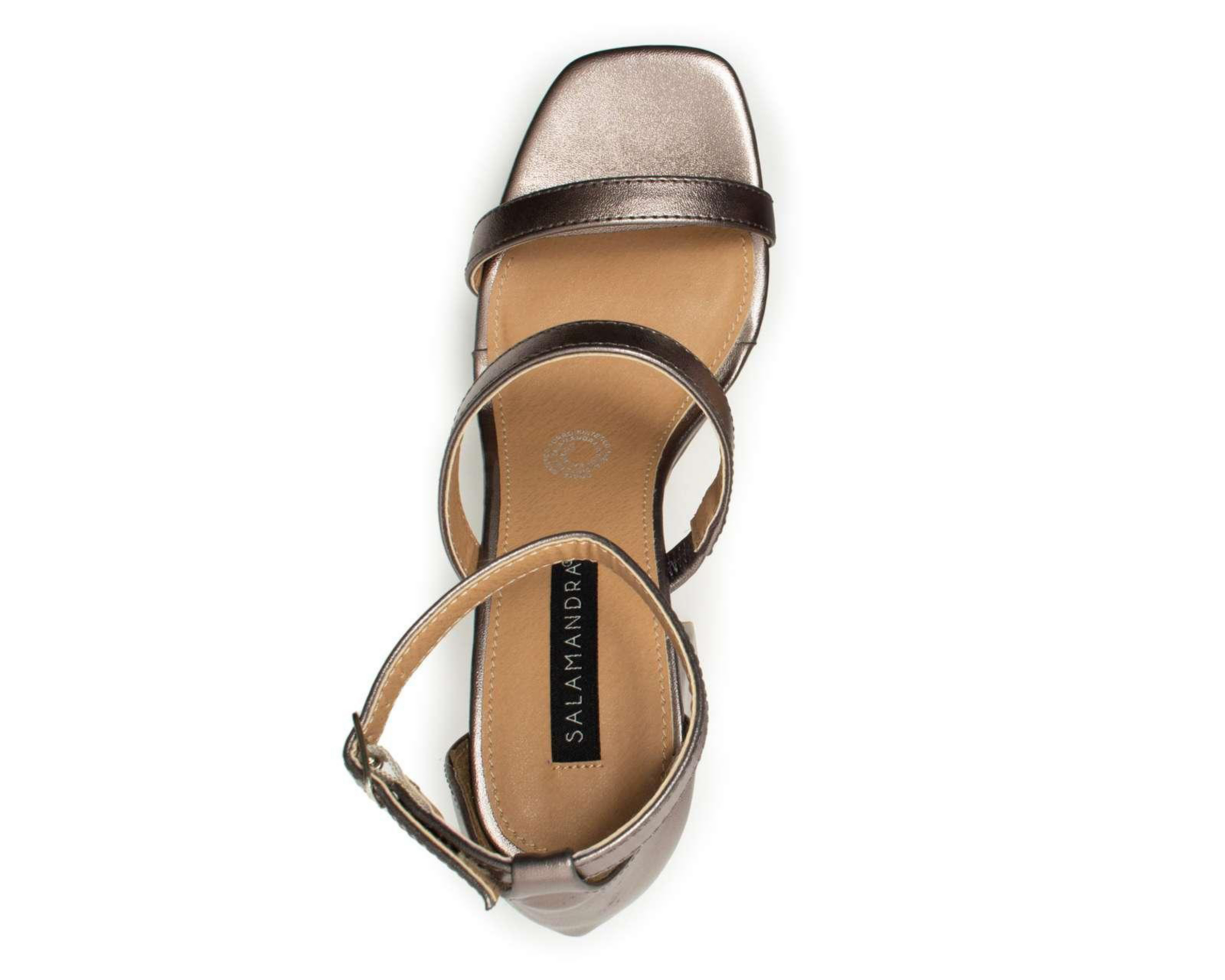 Foto 5 | Sandalias de Tacón Salamandra para Mujer